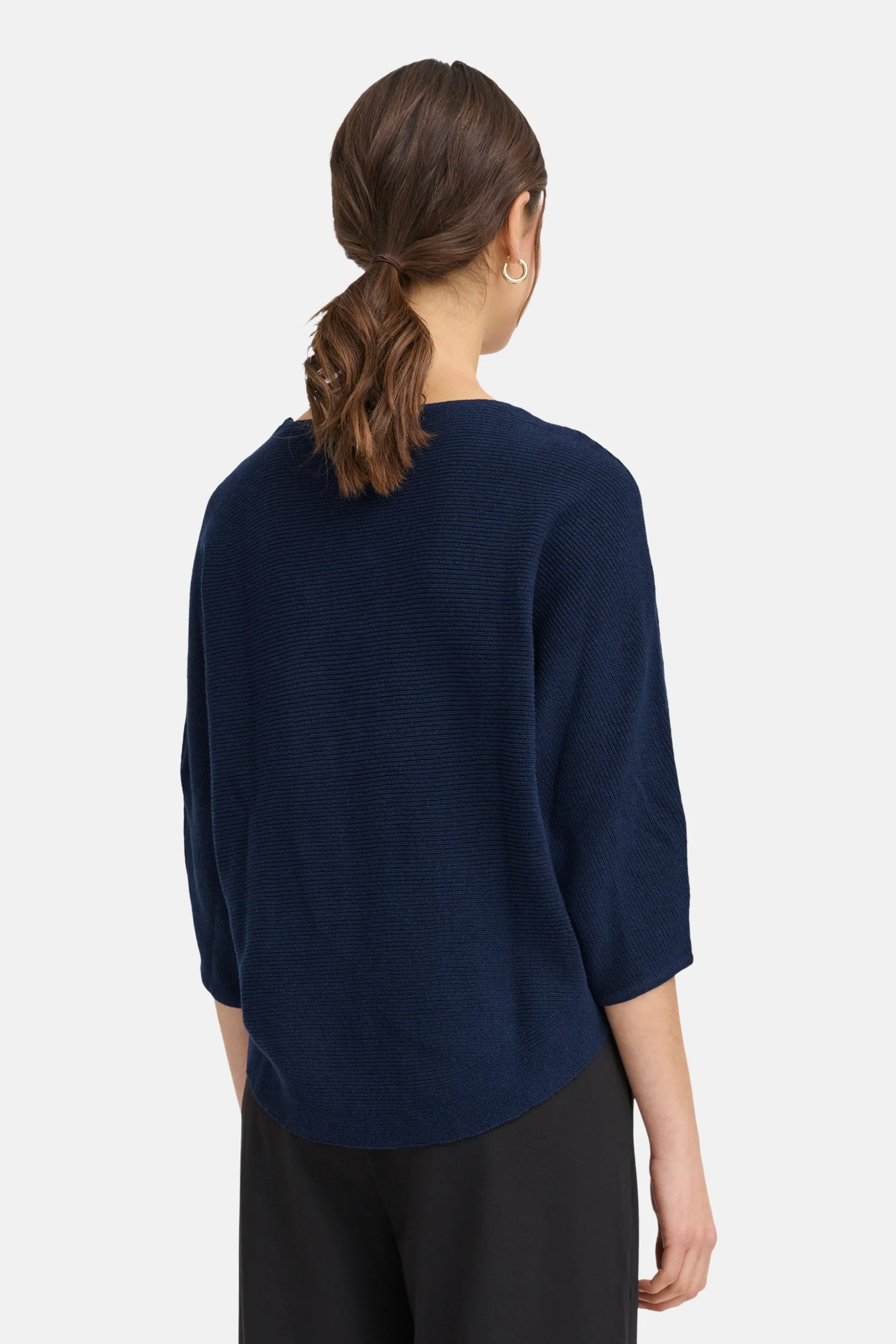 Pull met ronde hals - blauw - Image 4