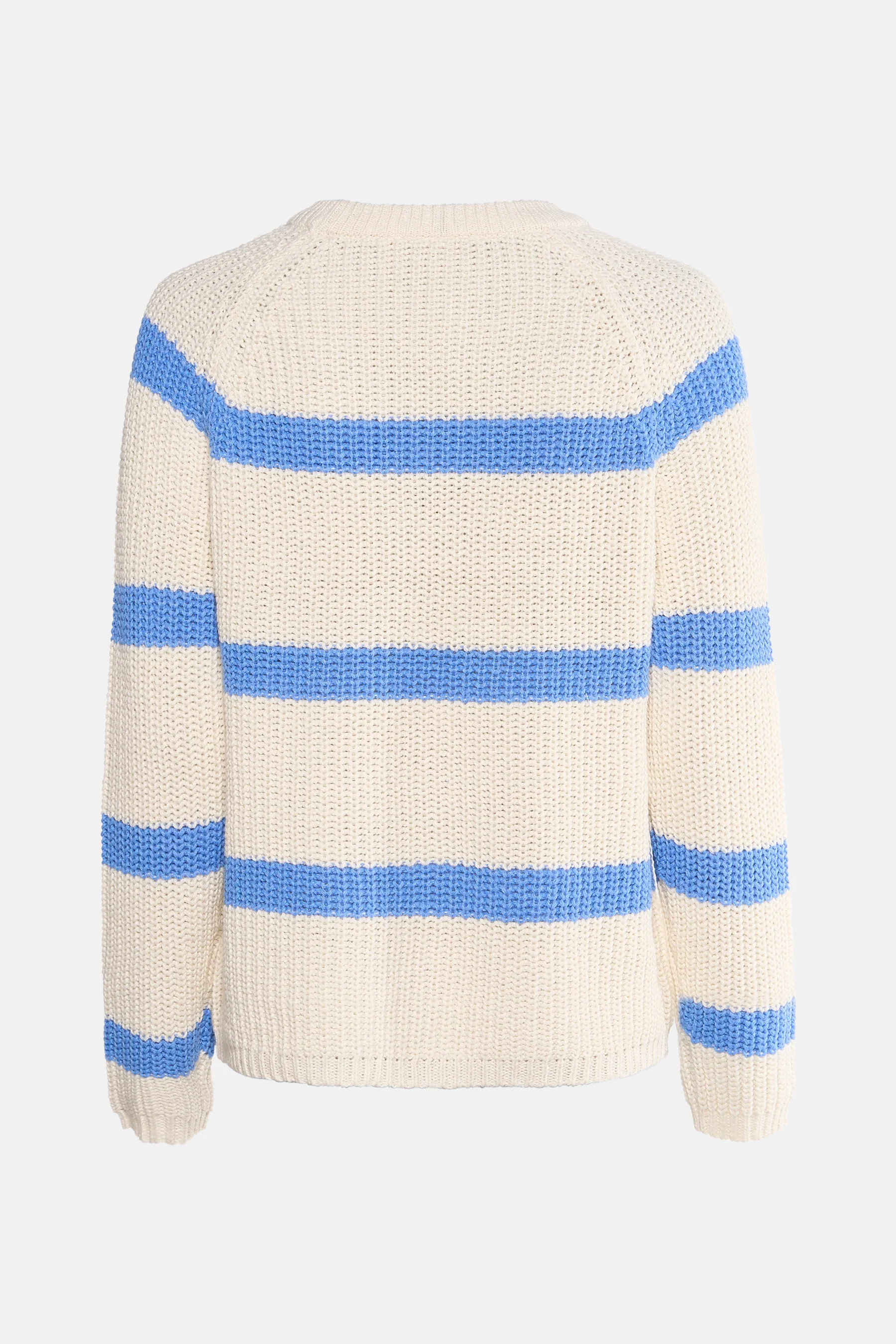 Pull met ronde hals - blauw - Image 3