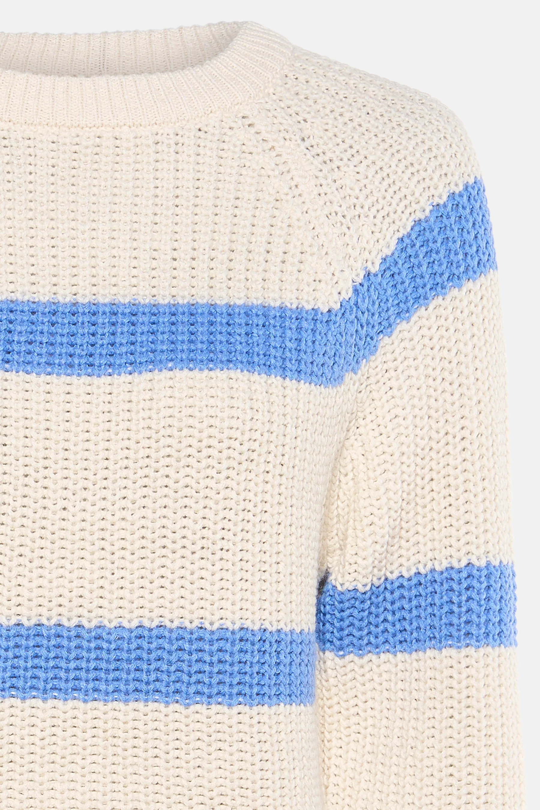 Pull met ronde hals - blauw - Image 4