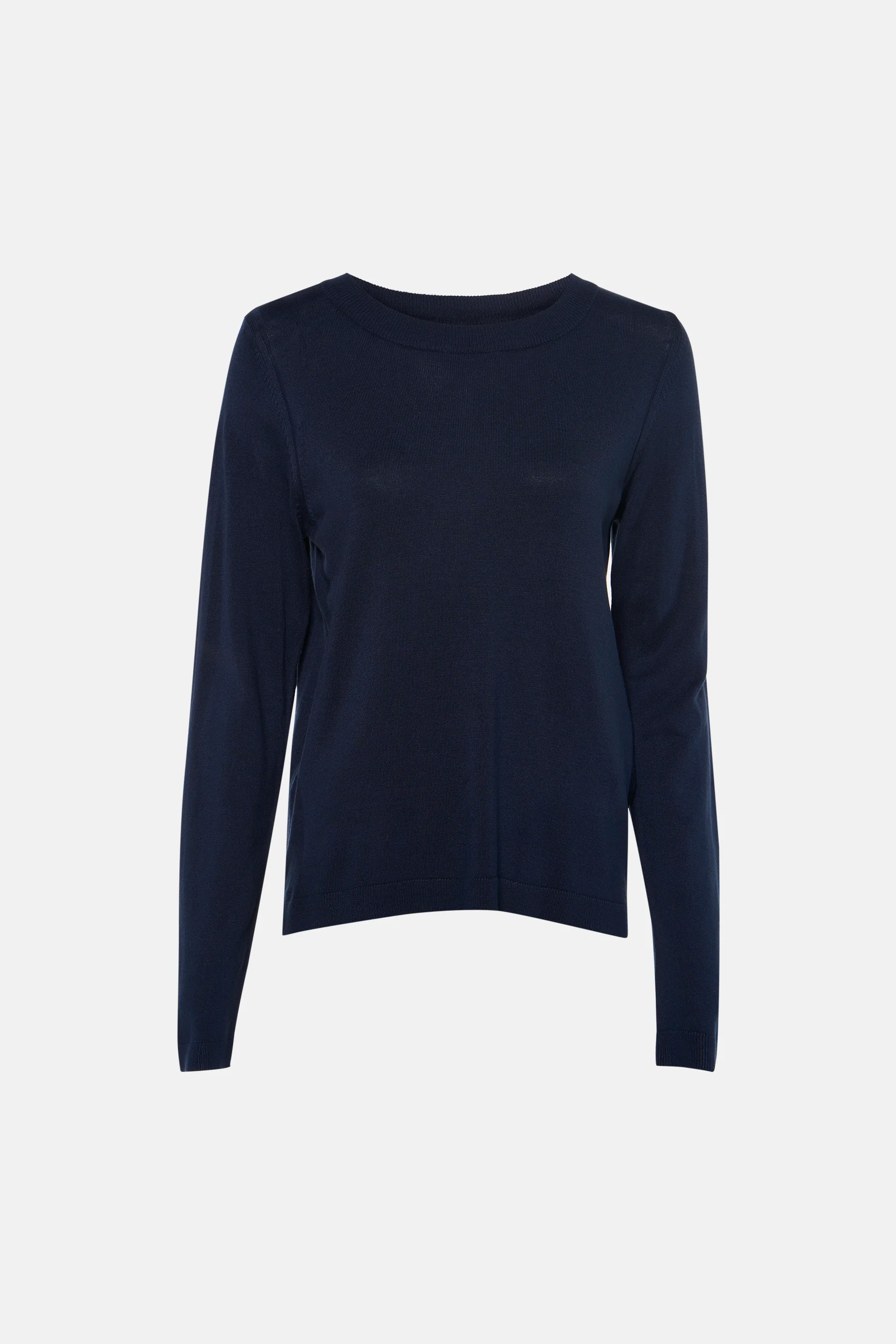 Pull O-hals - blauw