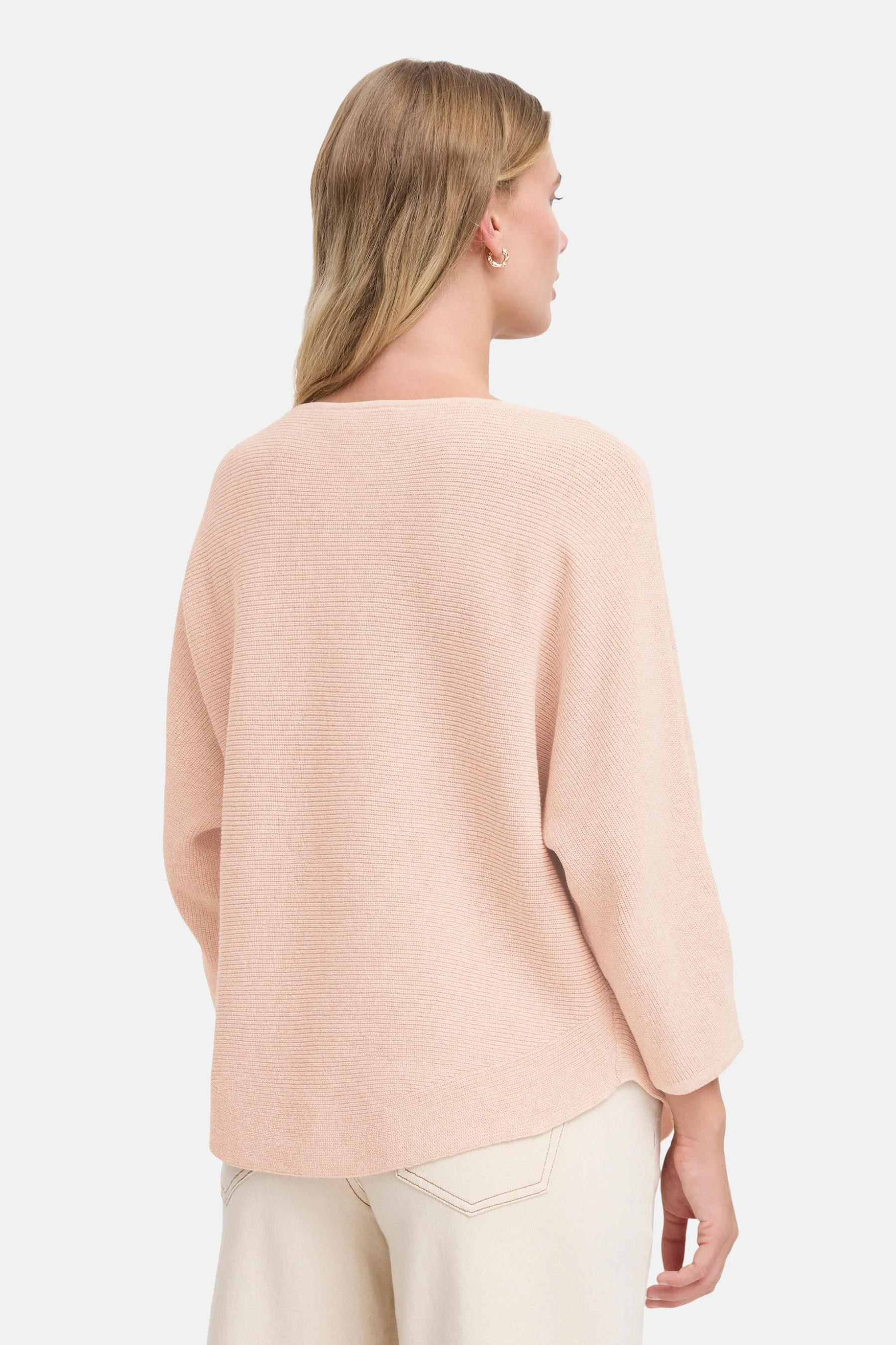 Pull met ronde hals - roze - Image 3