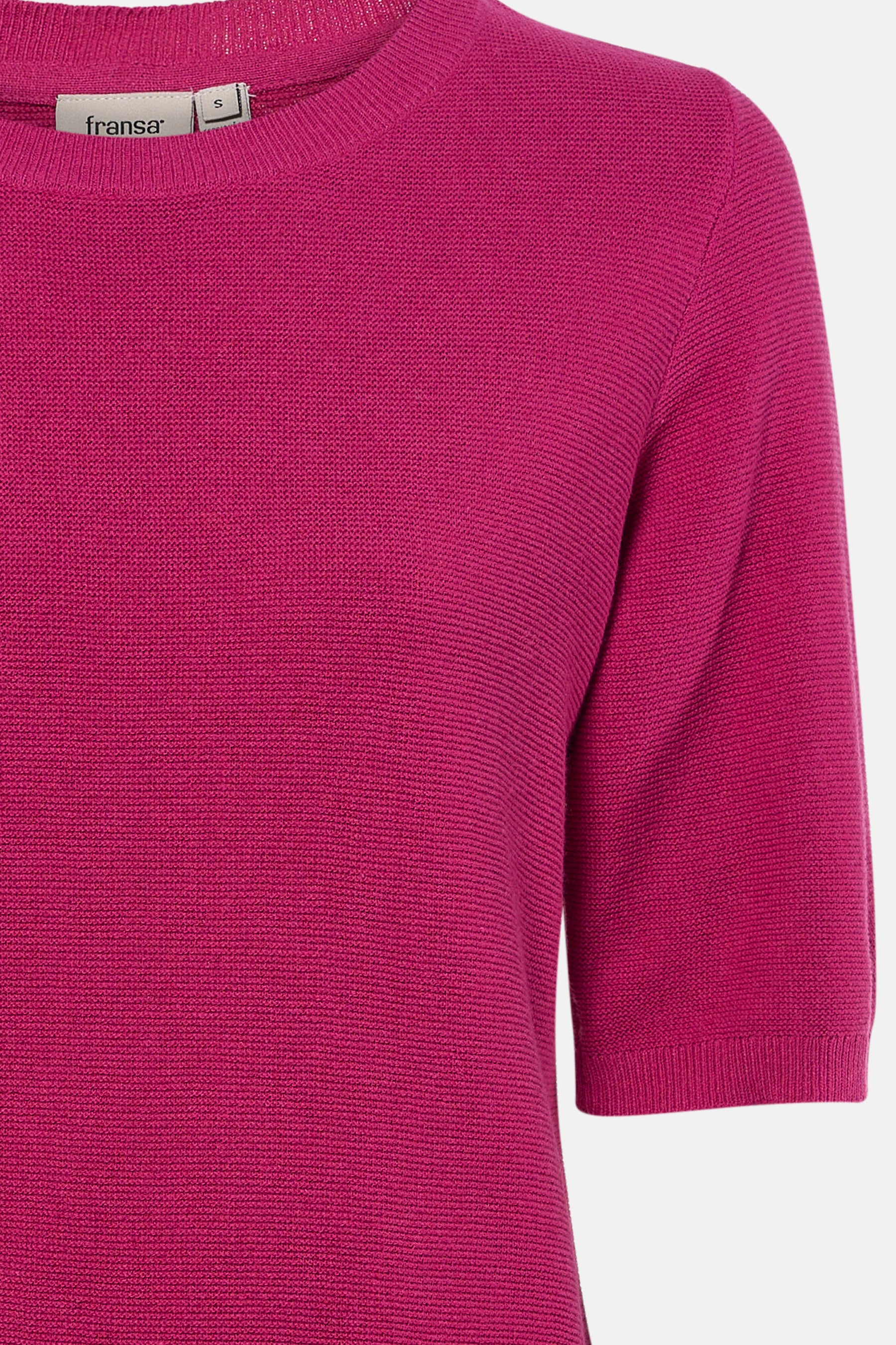 Pull met ronde hals - roze - Image 4