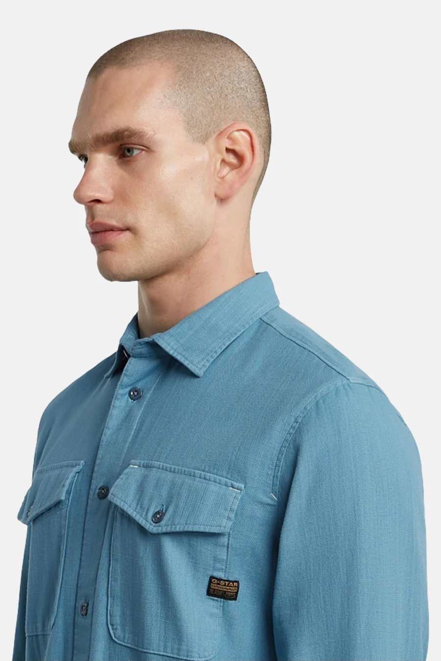 Hemd met lange mouwen - blauw - Image 4