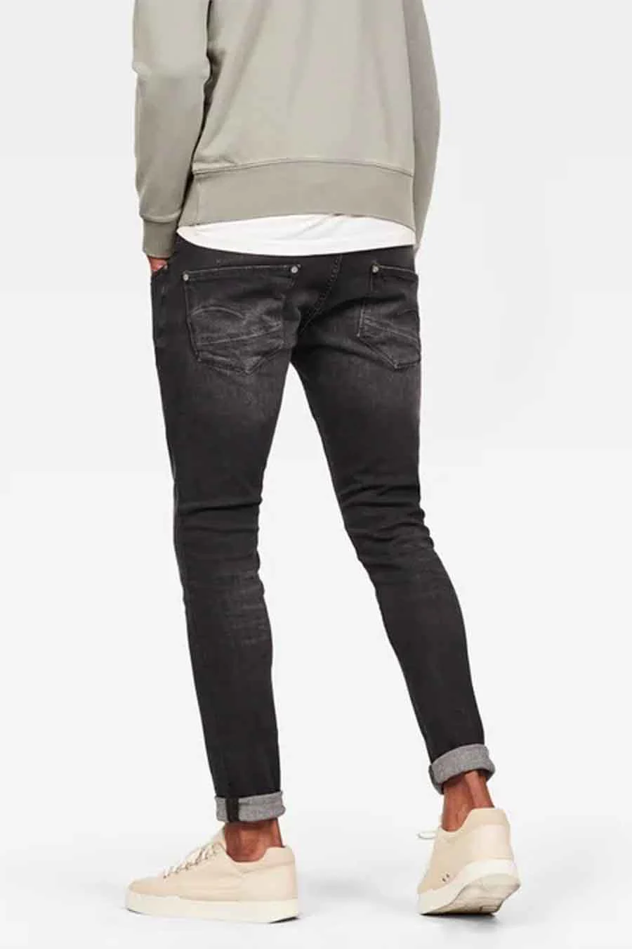 Skinny jeans - grijs - Image 3