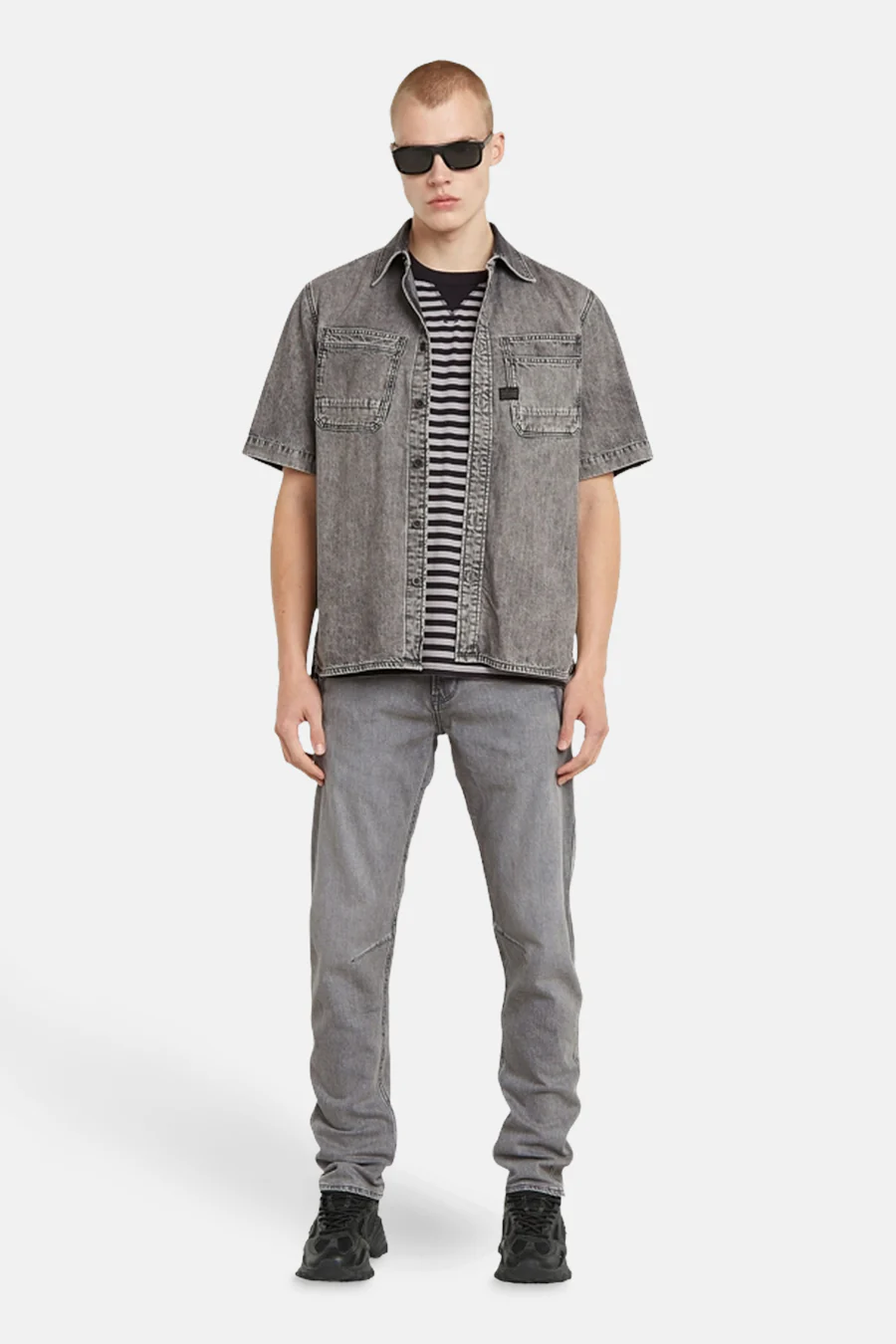 Jeanshemd - mid grey denim - Image 3
