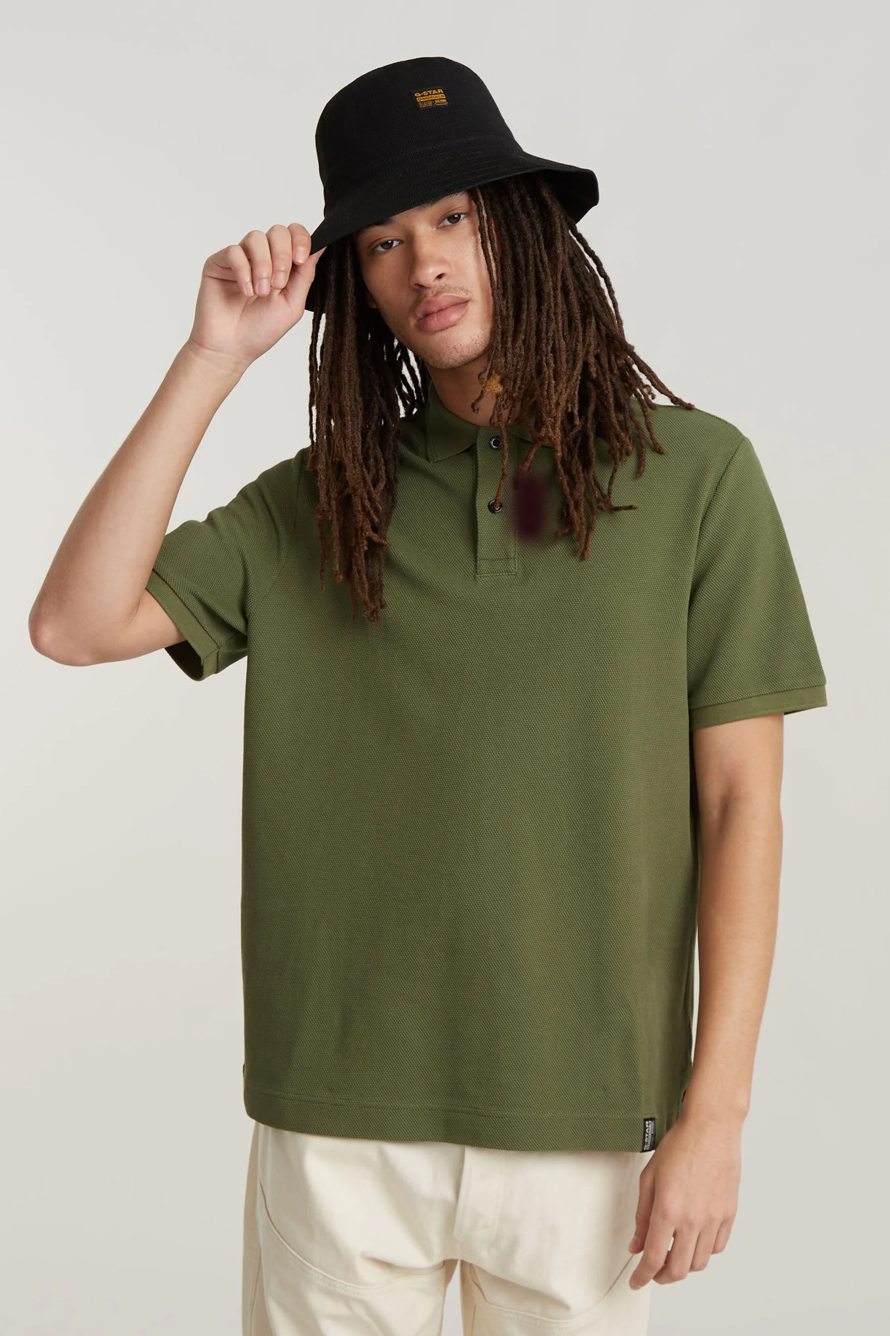 Polo met korte mouwen - groen