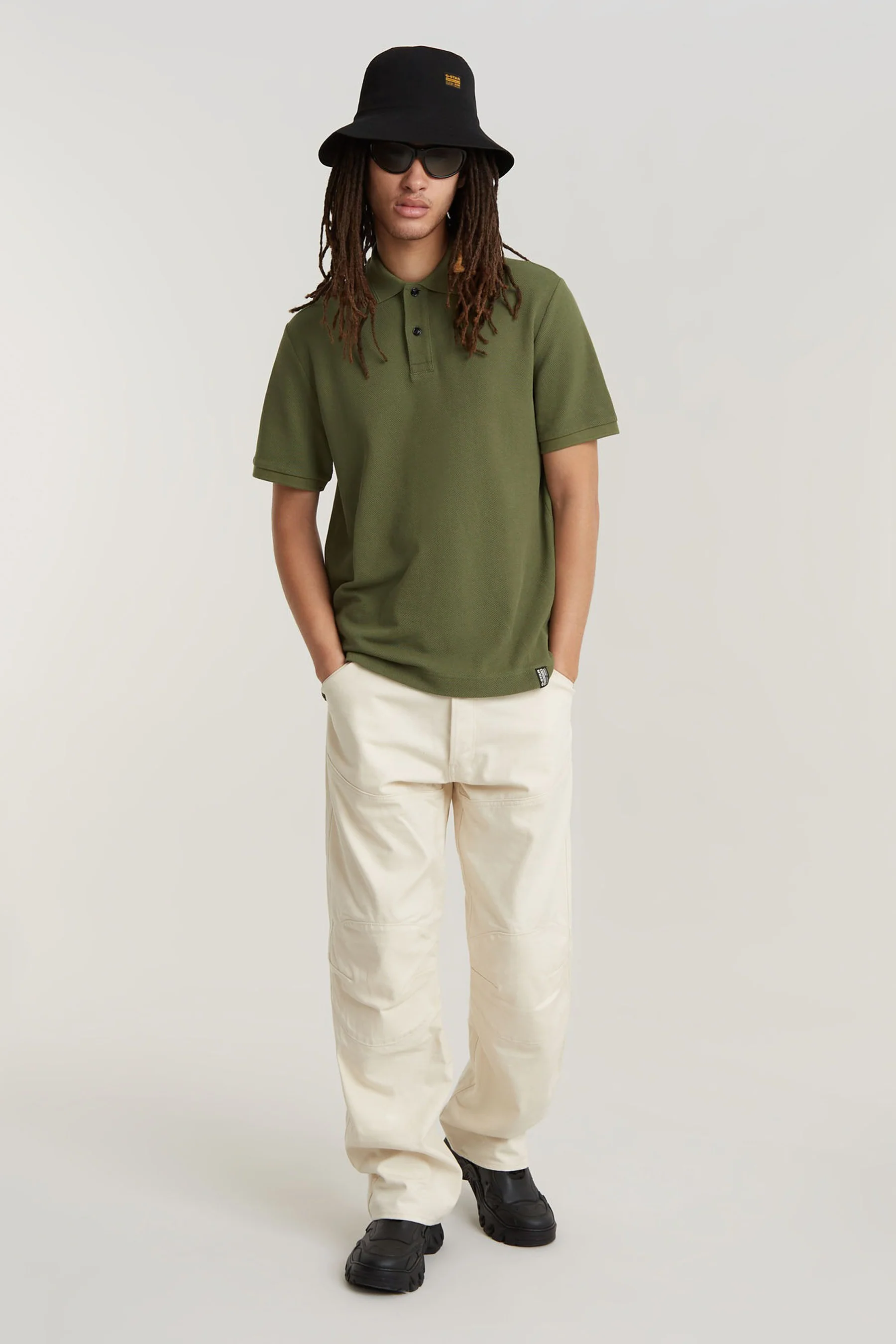 Polo met korte mouwen - groen - Image 2
