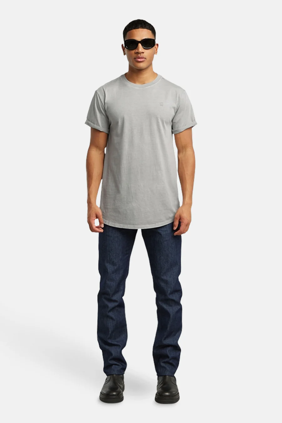 T-shirt met korte mouwen - grijs - Image 3