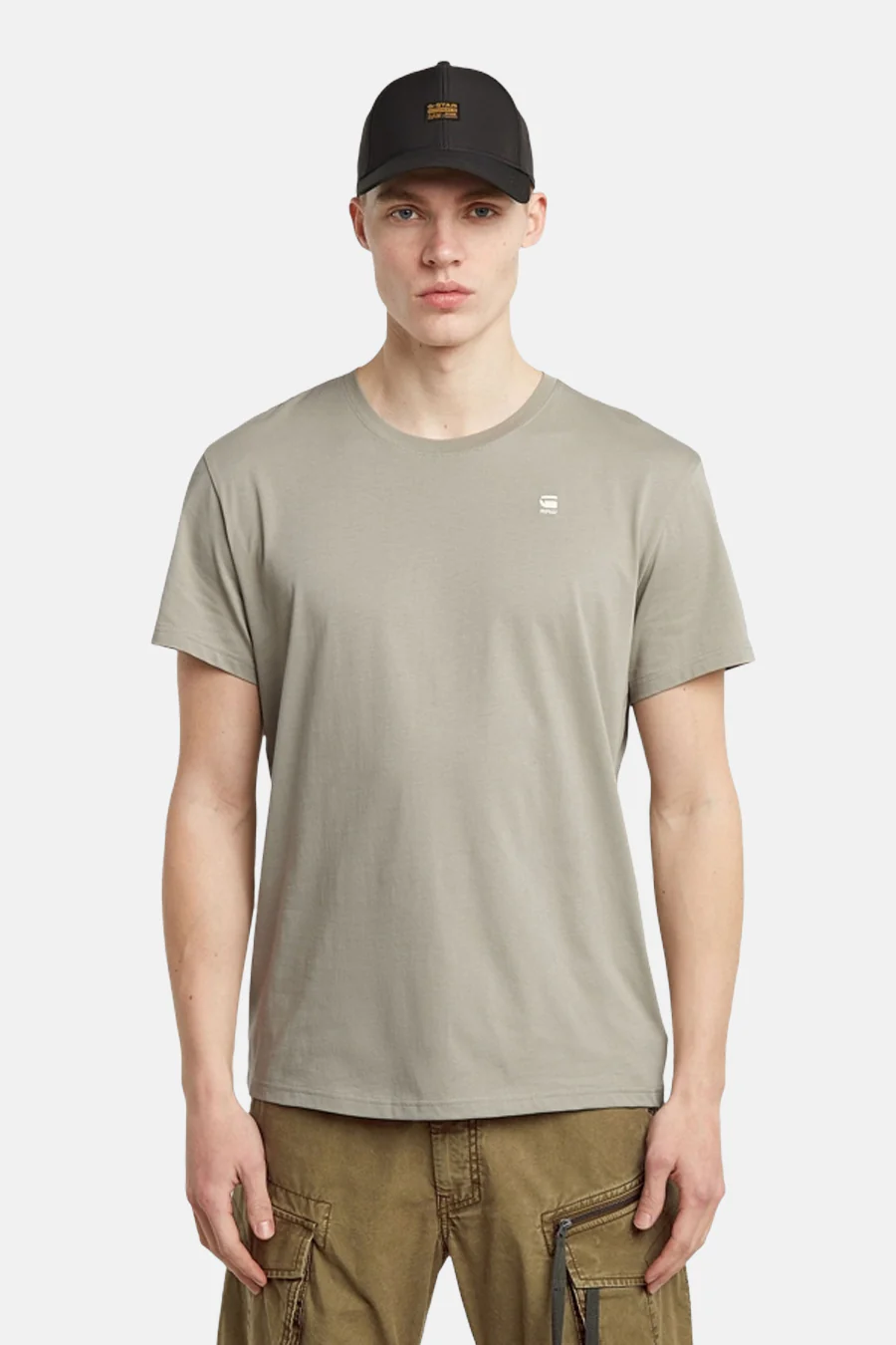 T-shirt met korte mouwen - Grijs