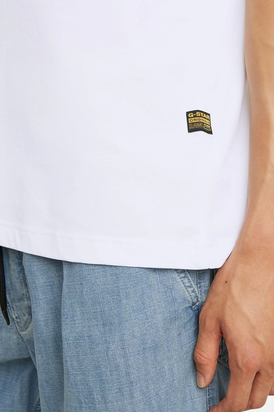 T-shirt met korte mouwen - wit - Image 5