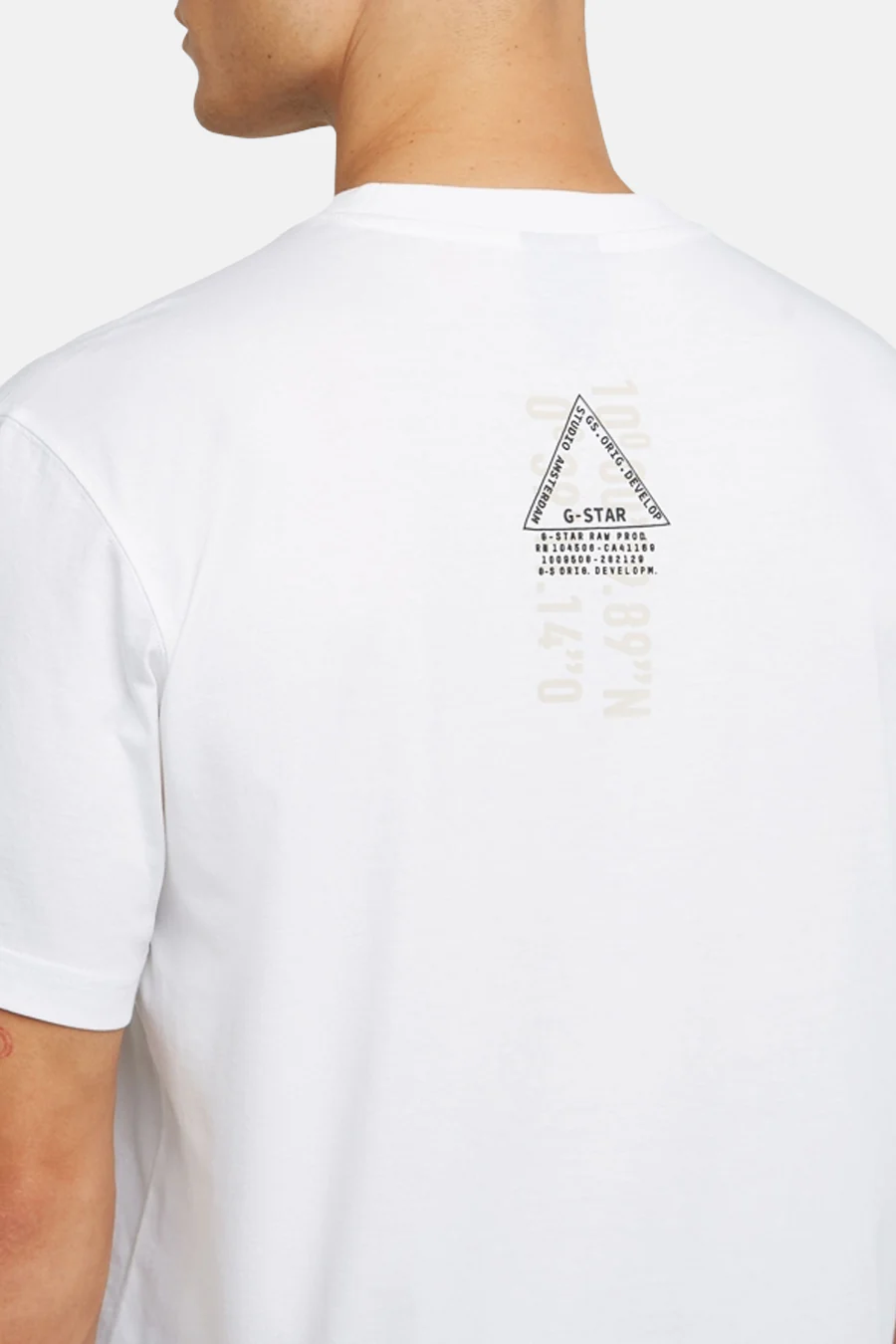 T-shirt met korte mouwen - wit - Image 5