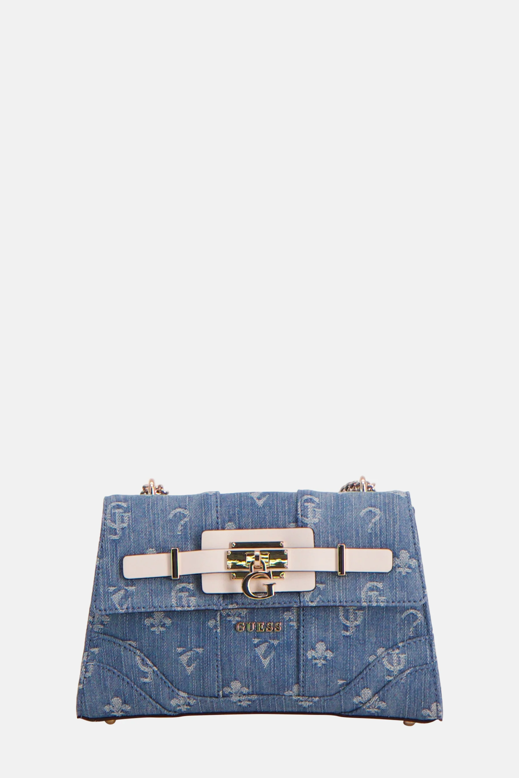 Schoudertas - Mid blue denim - Image 4