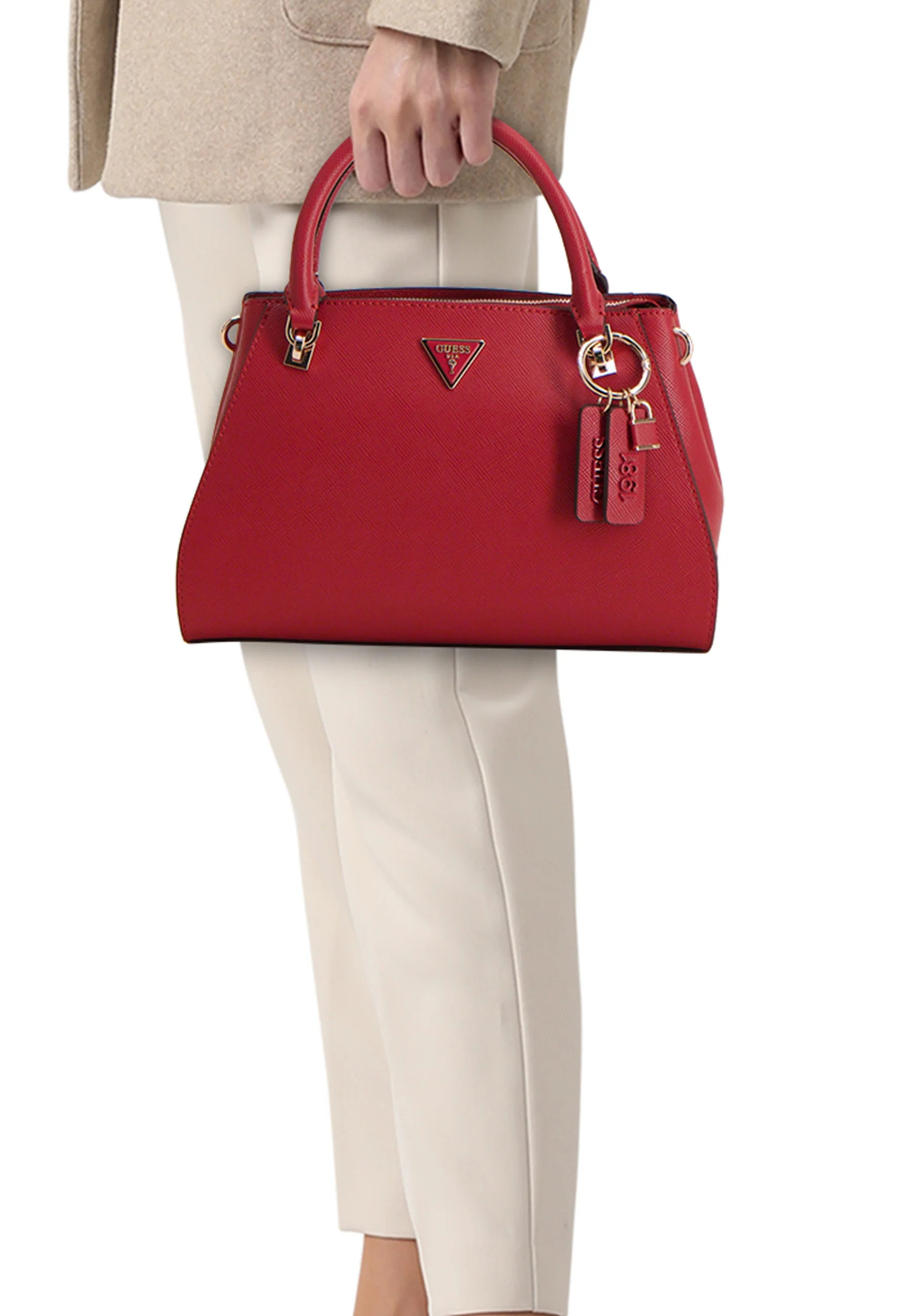 Handtas - rood - Image 6