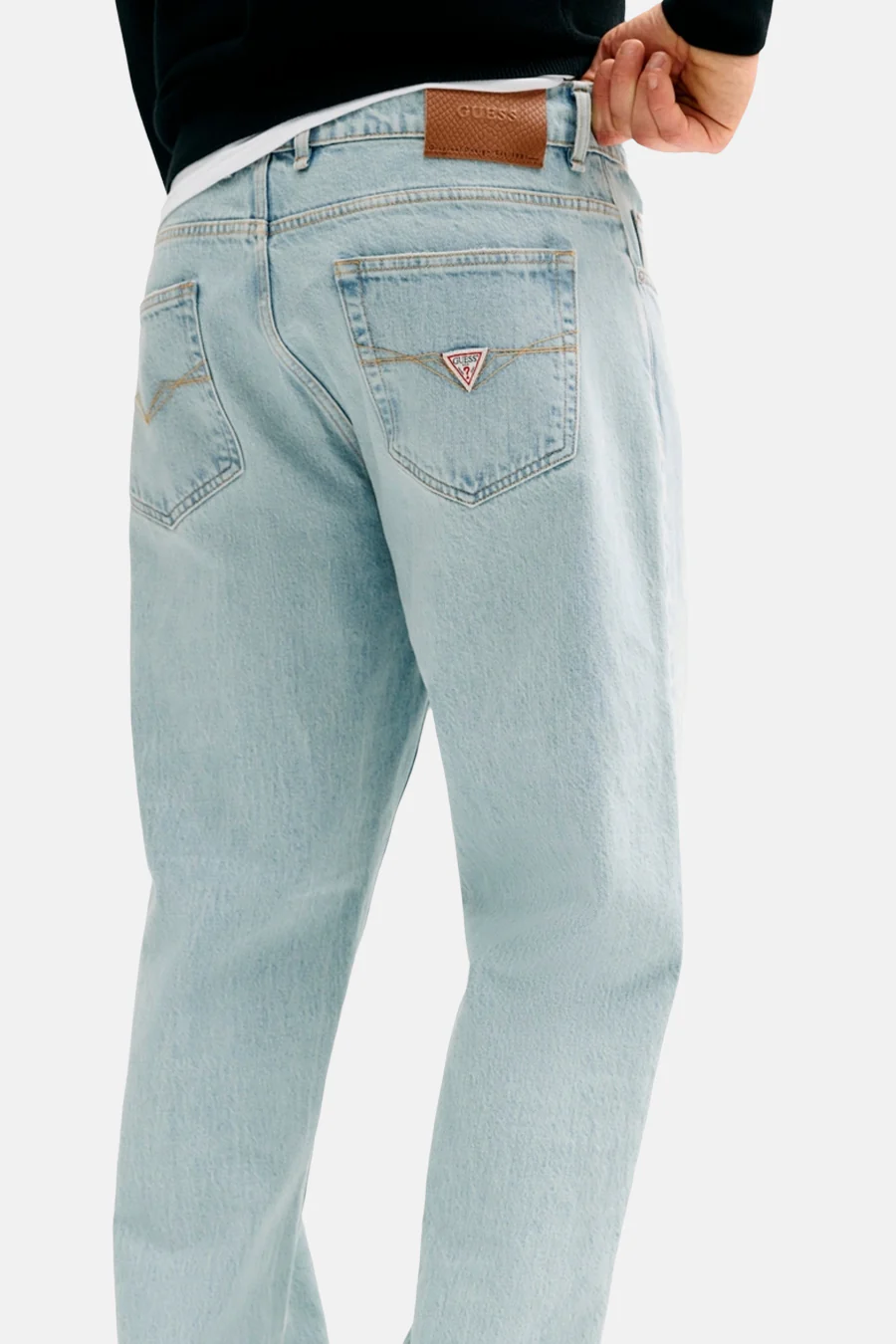 Jeans straight light blue denim - Guess® - Image 4