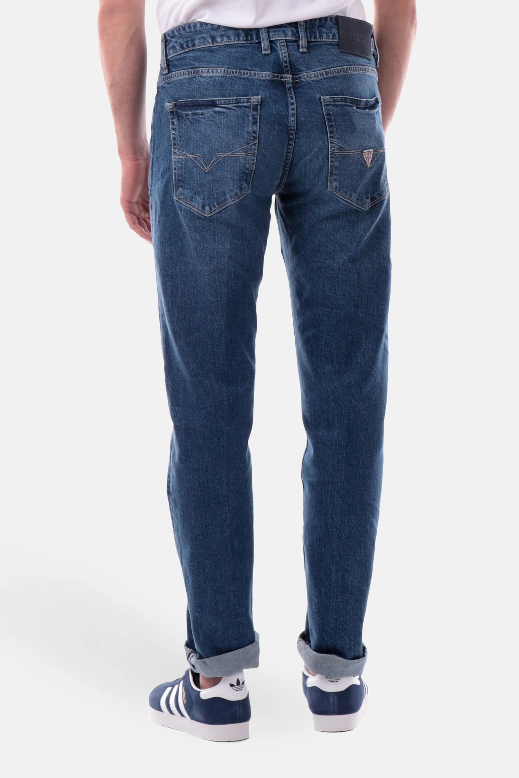 Jeans tapered mid blue denim - Guess® - Image 2