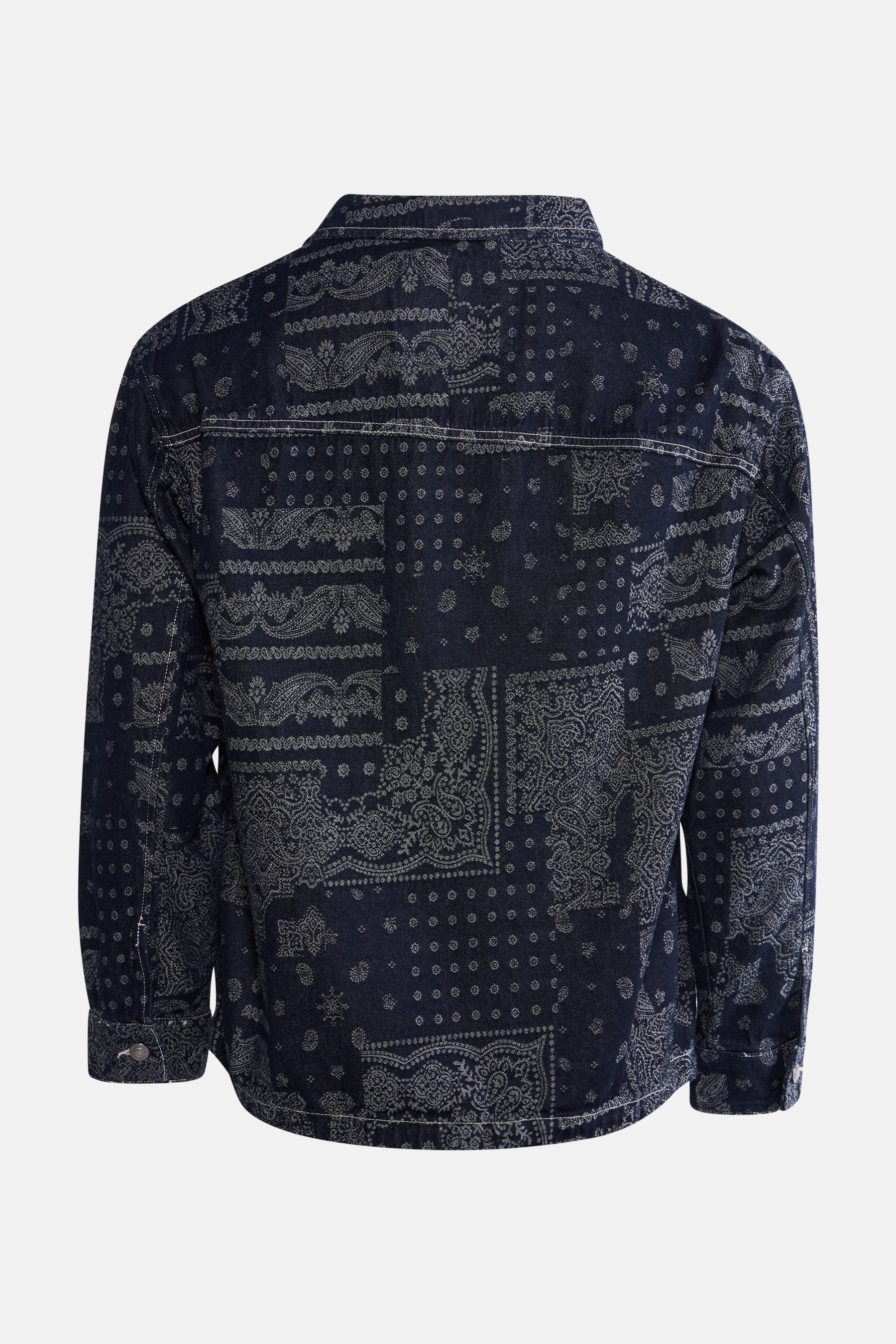 Jeansjas - dark blue denim - Image 3