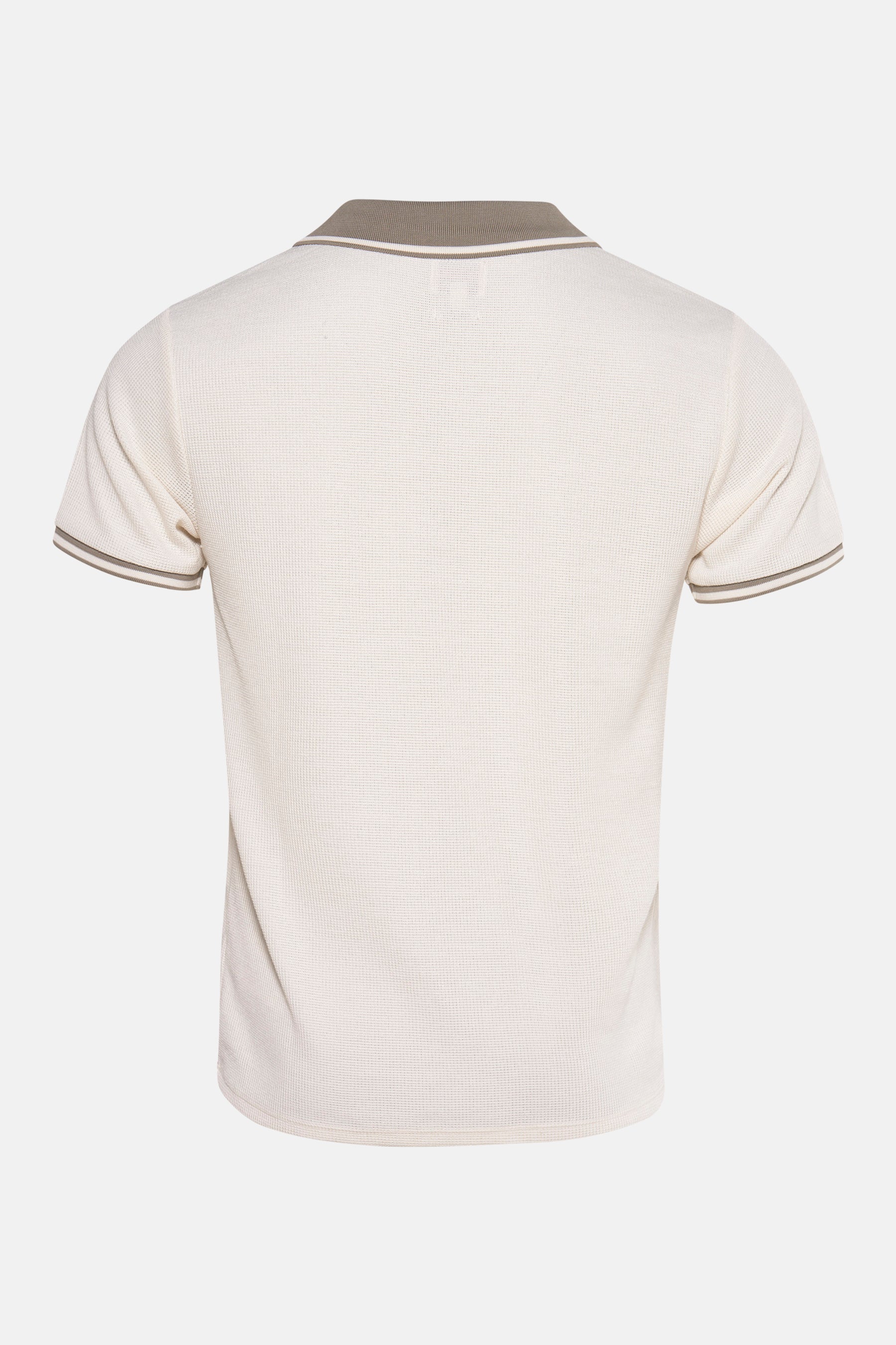 Polo met korte mouwen - beige - Image 3