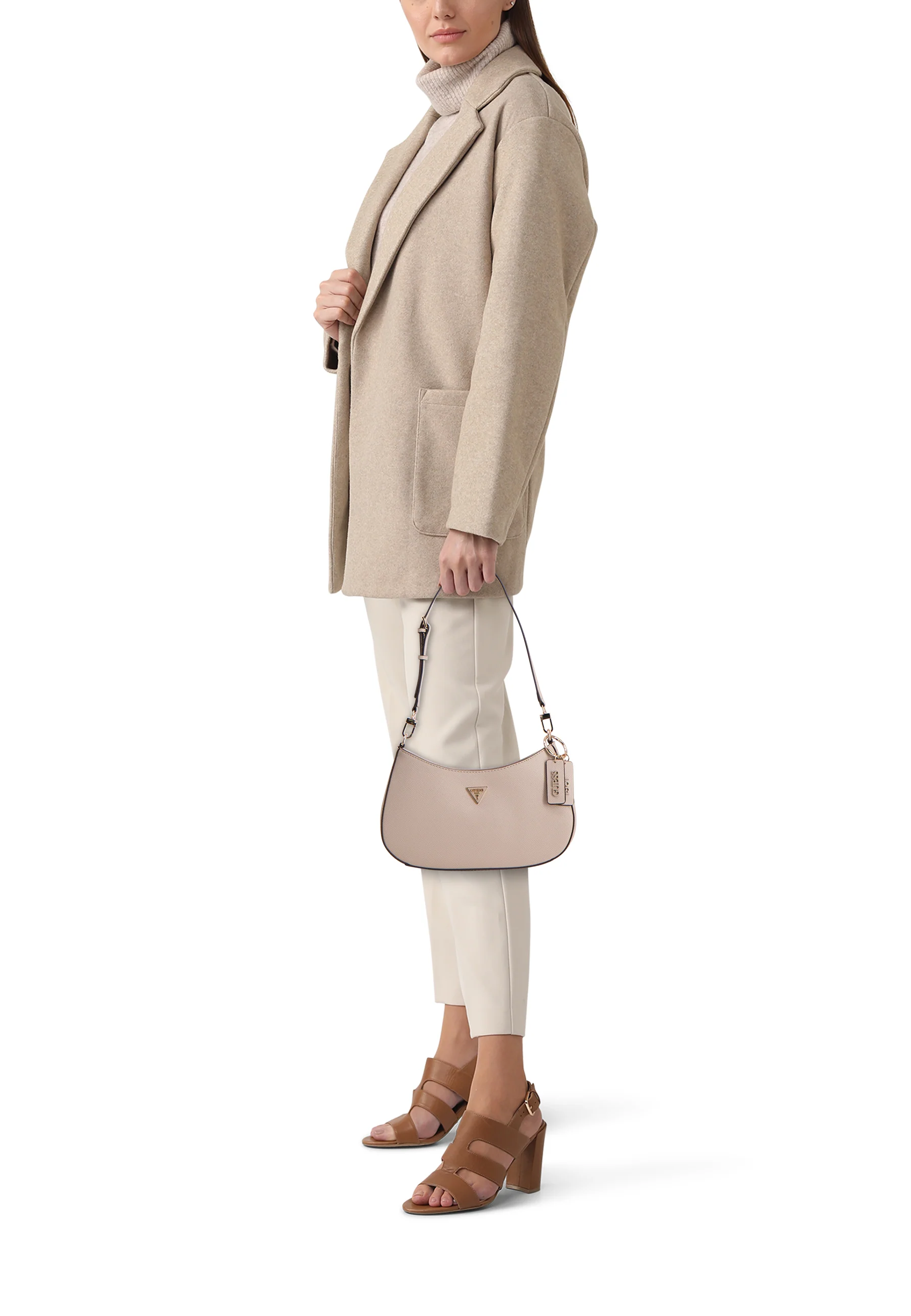 Schoudertas - beige - Image 4