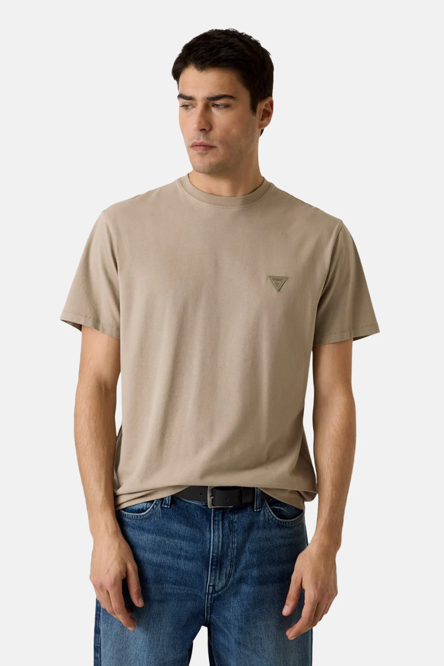 T-shirt met korte mouwen - beige - Image 4