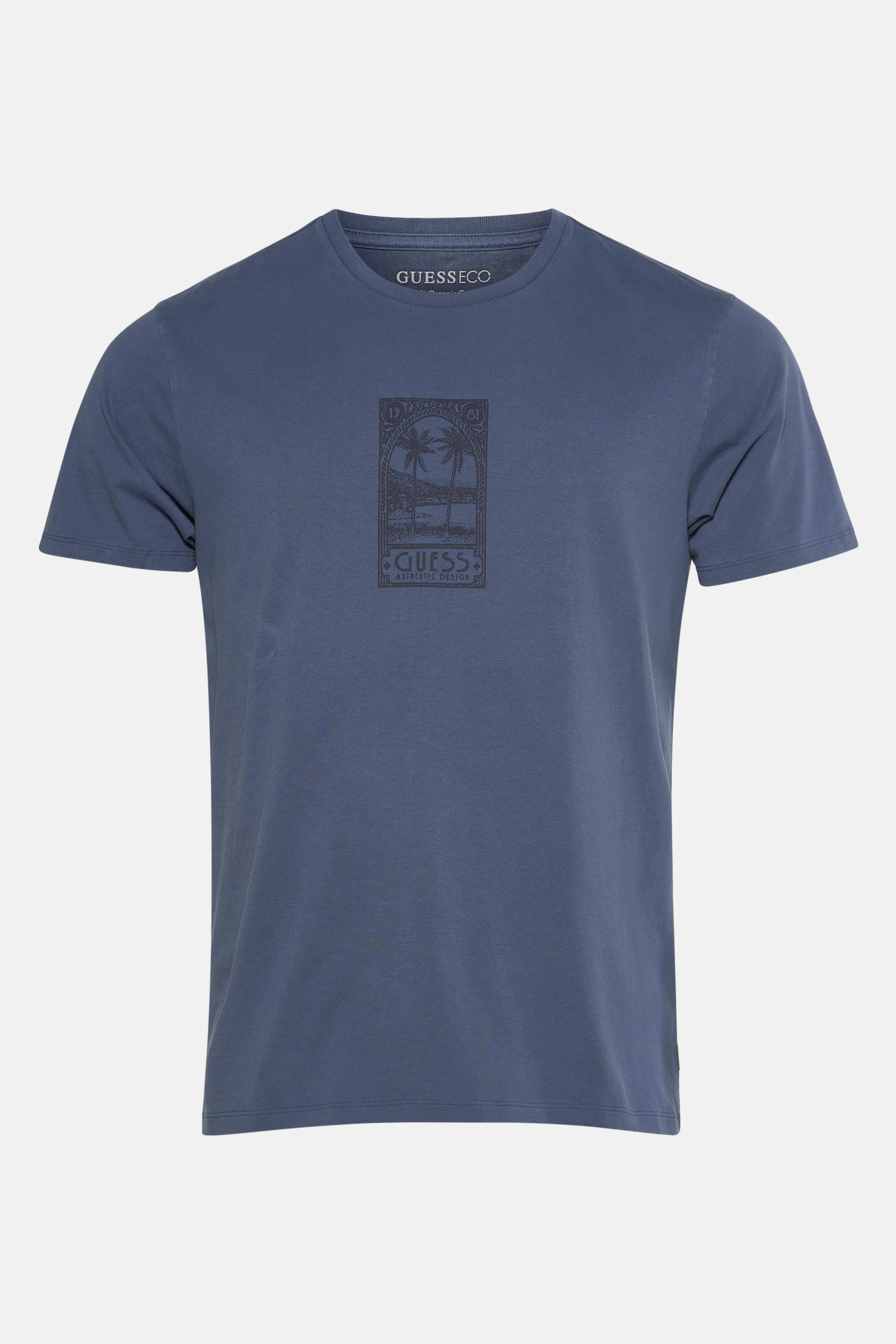 T-shirt met korte mouwen - blauw
