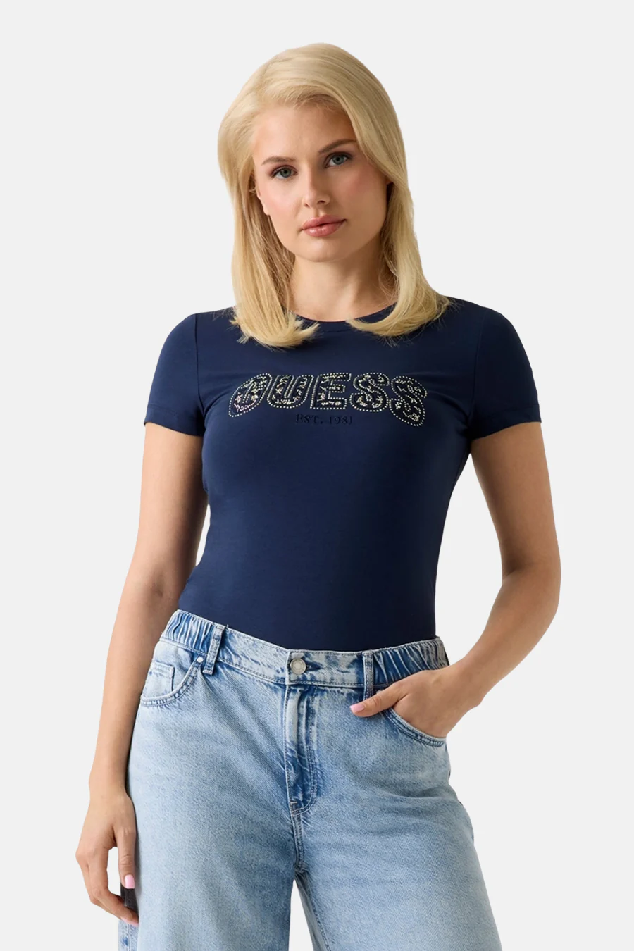 T-shirt met korte mouwen - blauw - Image 2