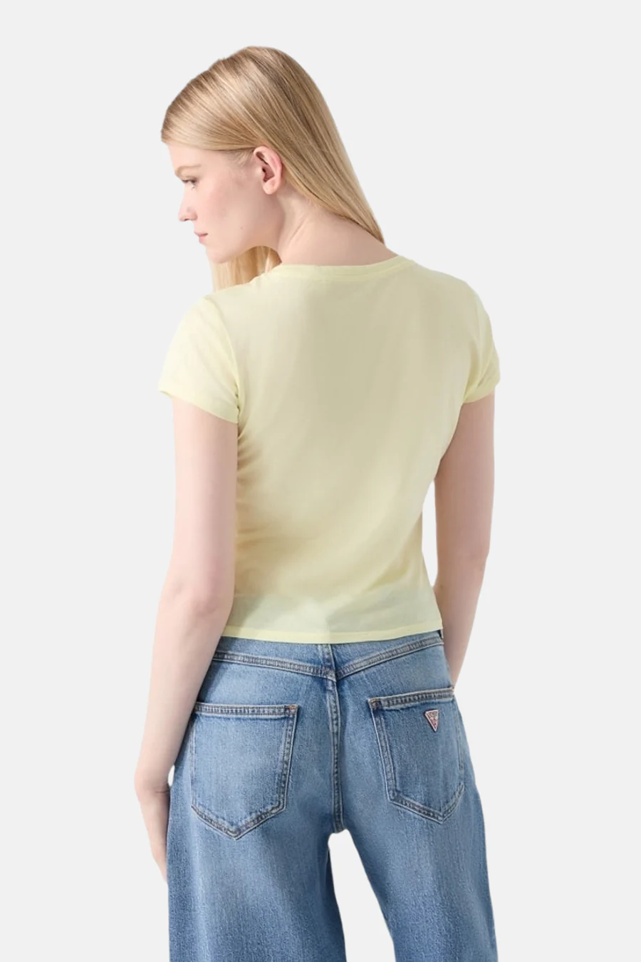T-shirt - geel - Image 2
