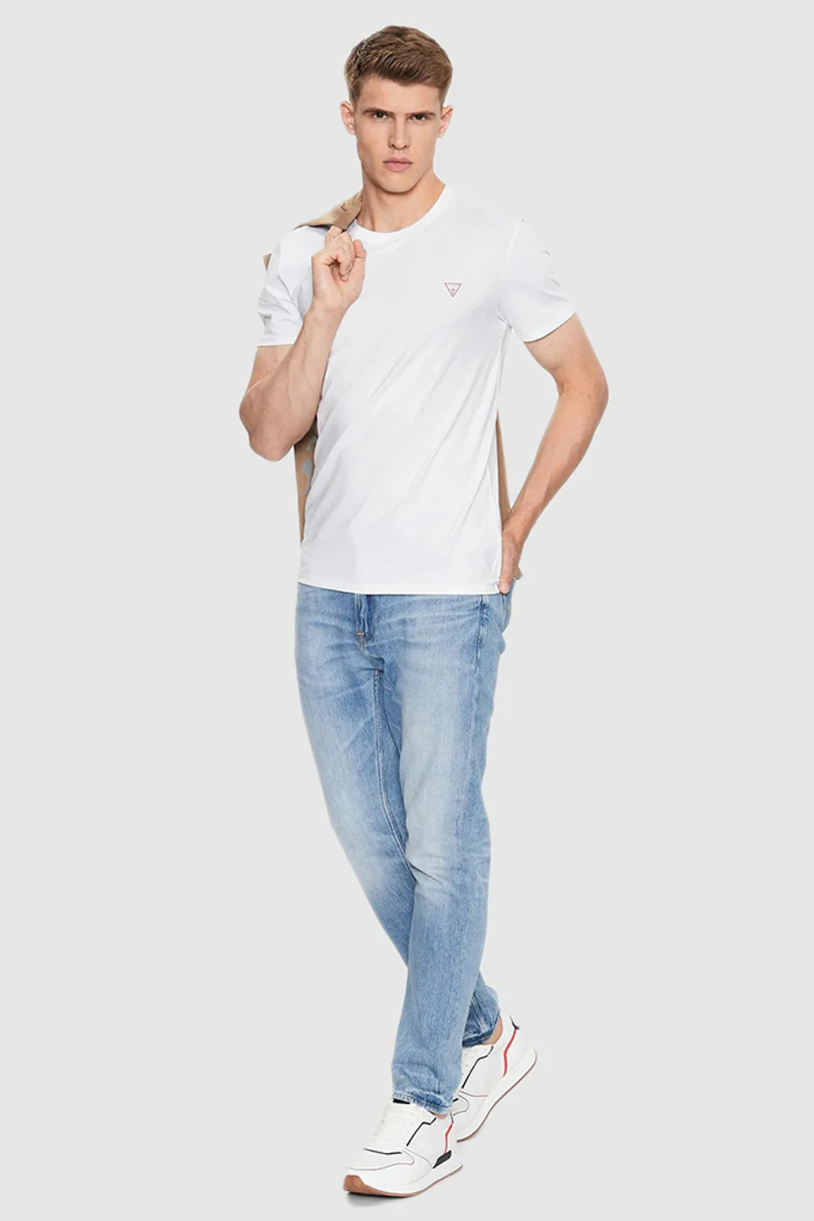 T-shirt met korte mouwen - wit - Image 2