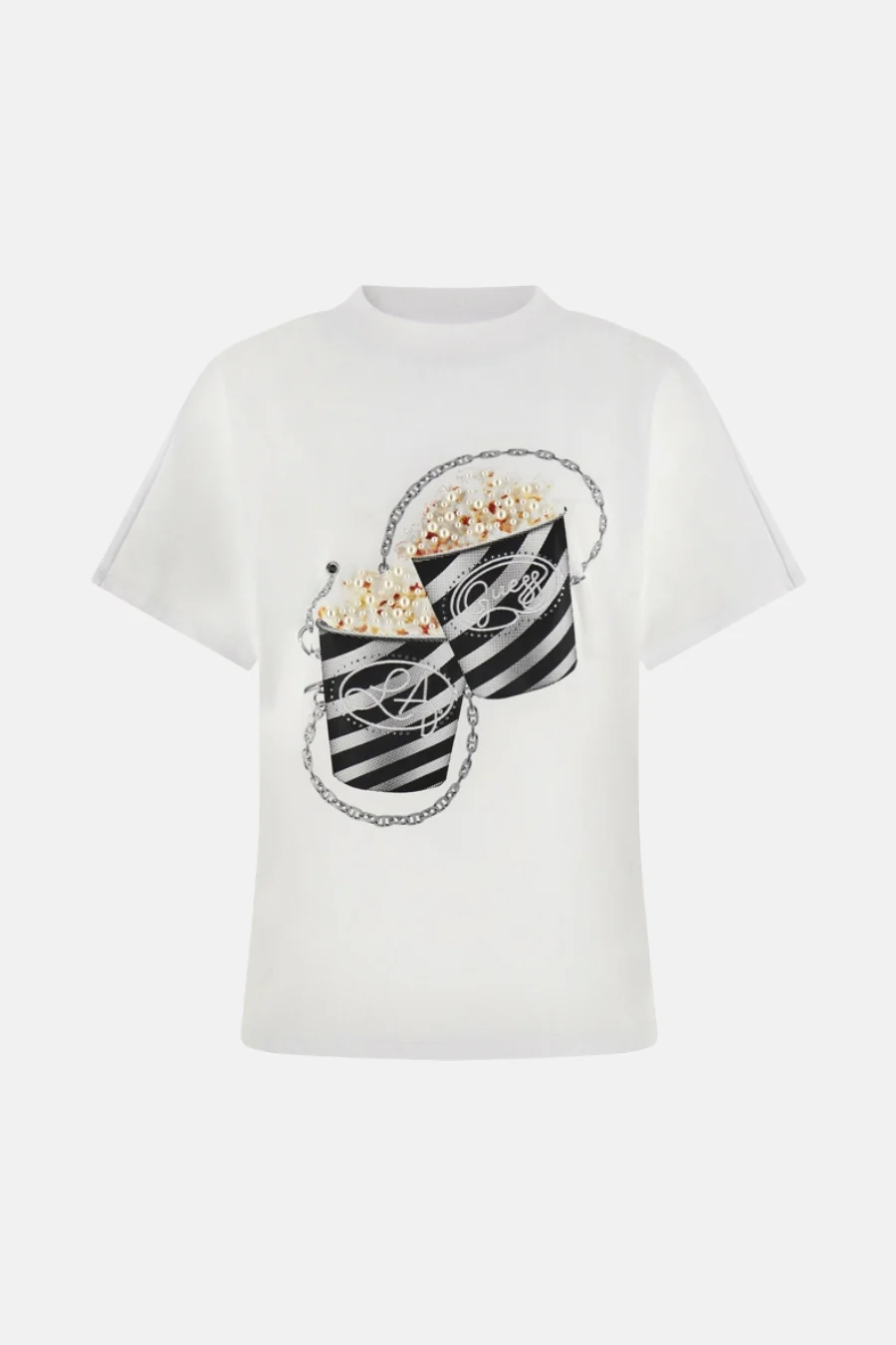 T-shirt met korte mouwen - wit - Image 2