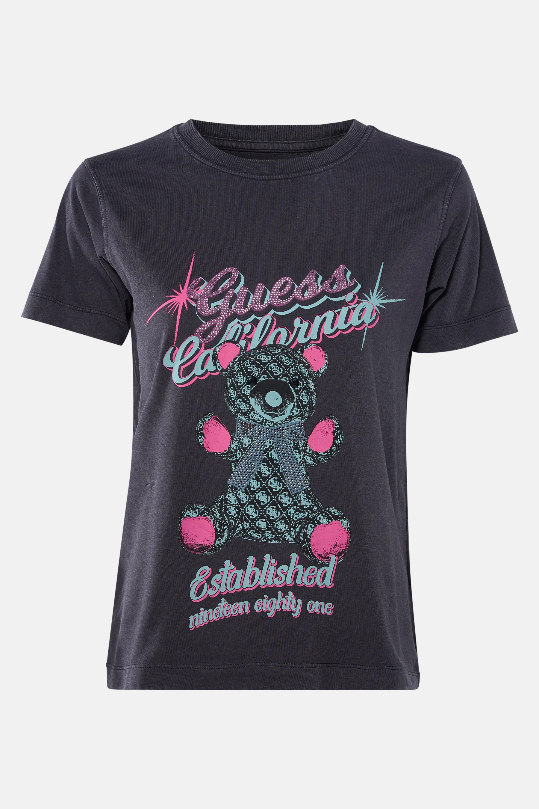 T-shirt met korte mouwen - Grijs