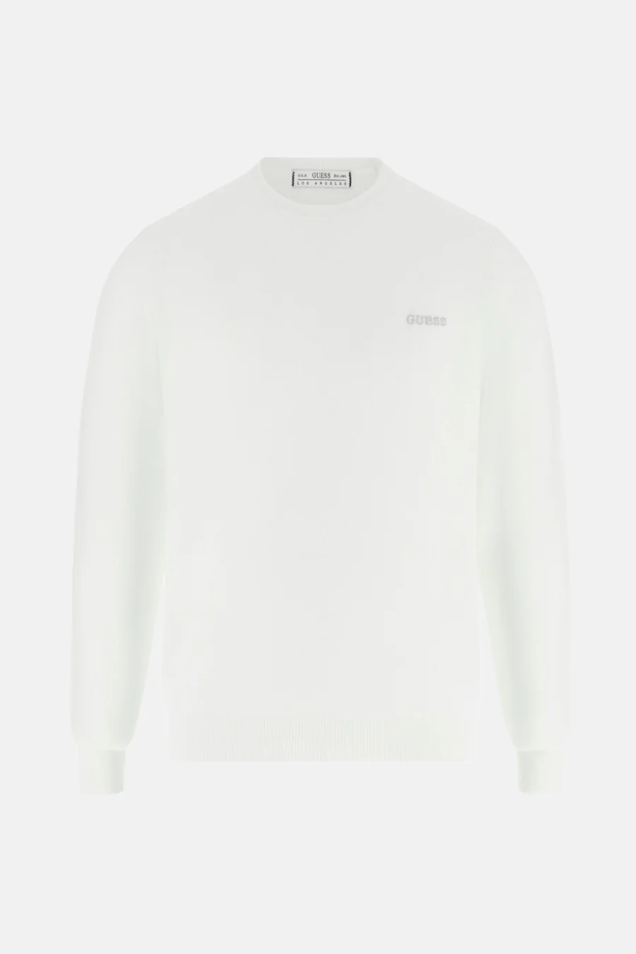 Pull met ronde hals - grijs - Image 7