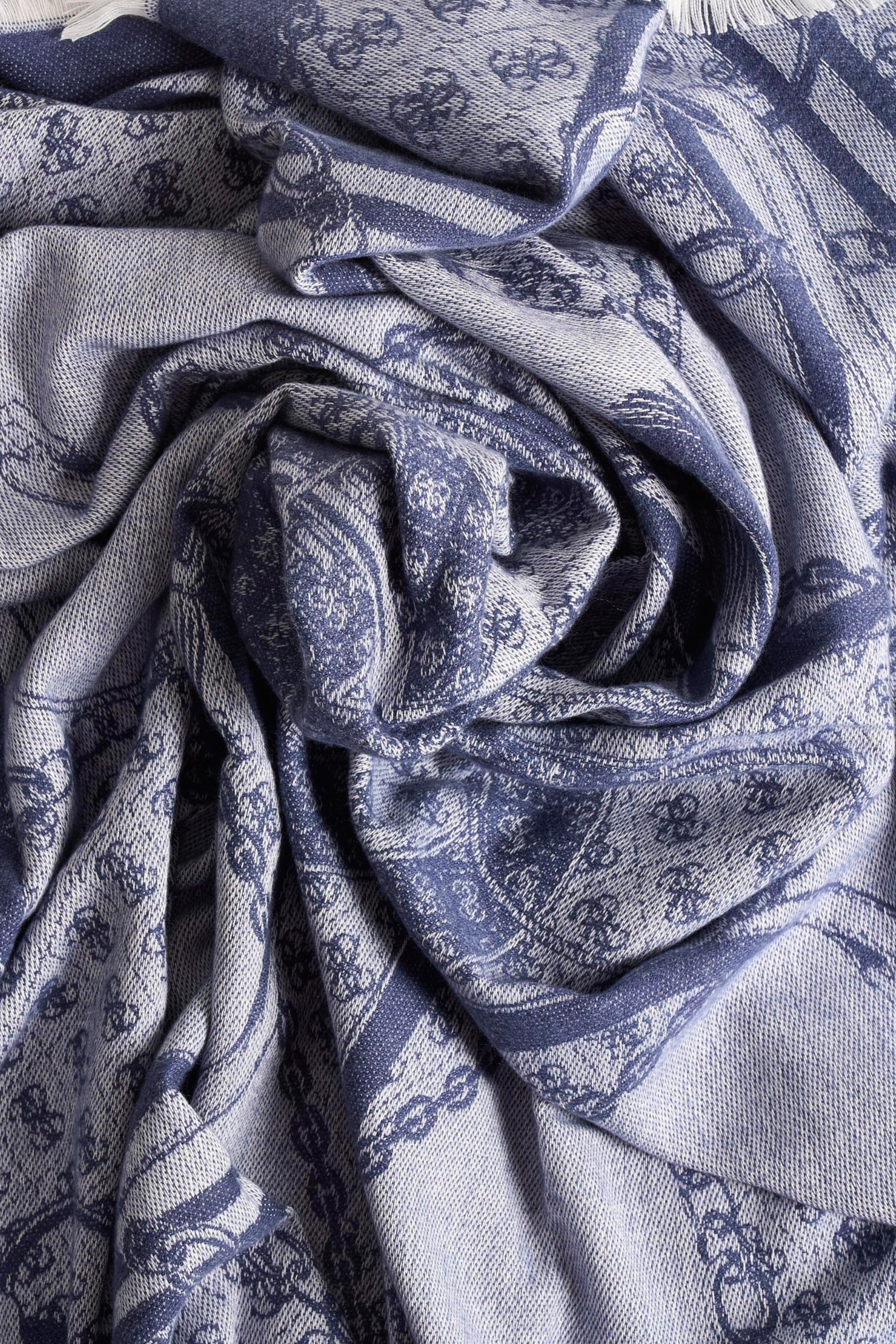 Sjaal - blauw - Image 3