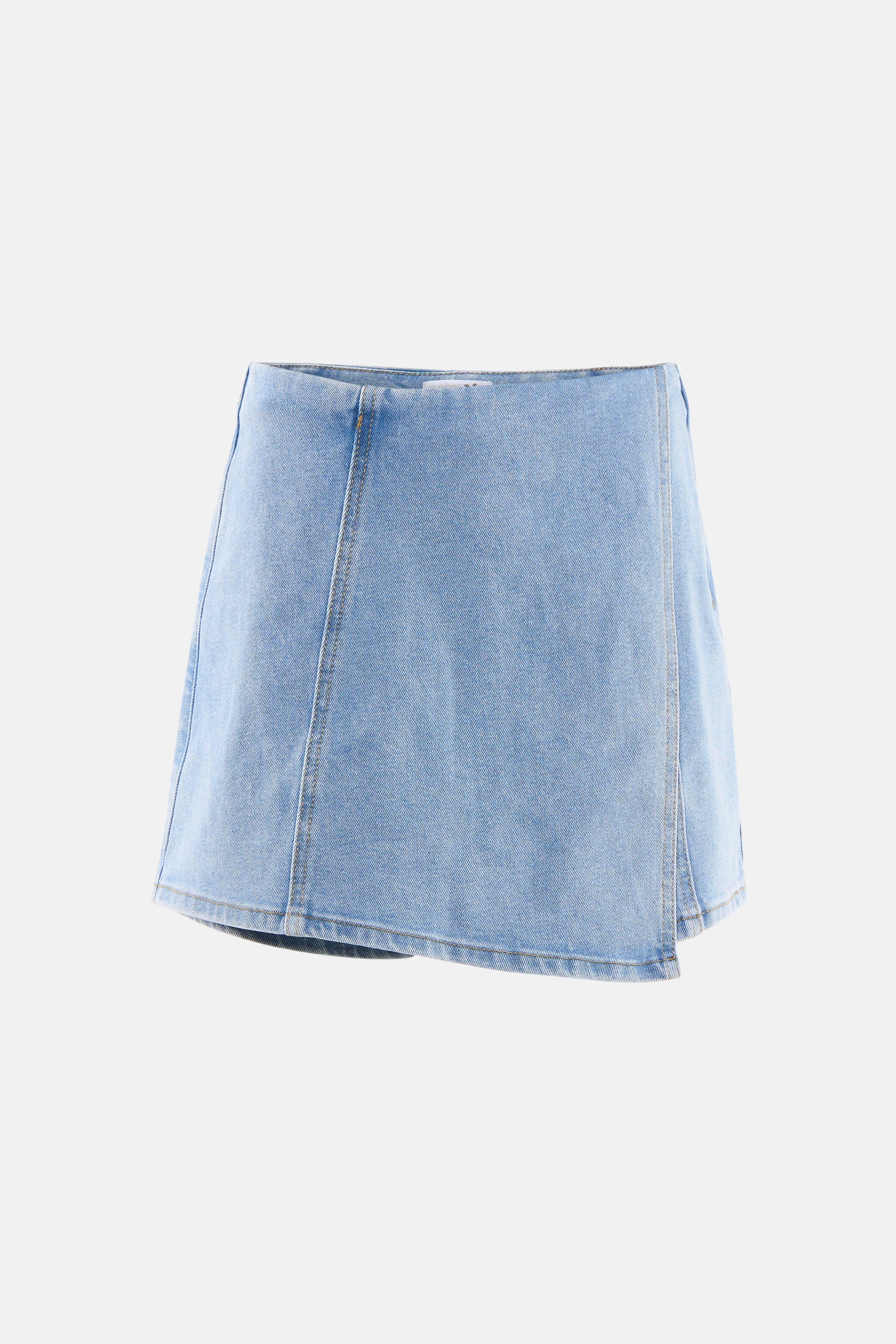 Skort - Light blue denim - Image 4