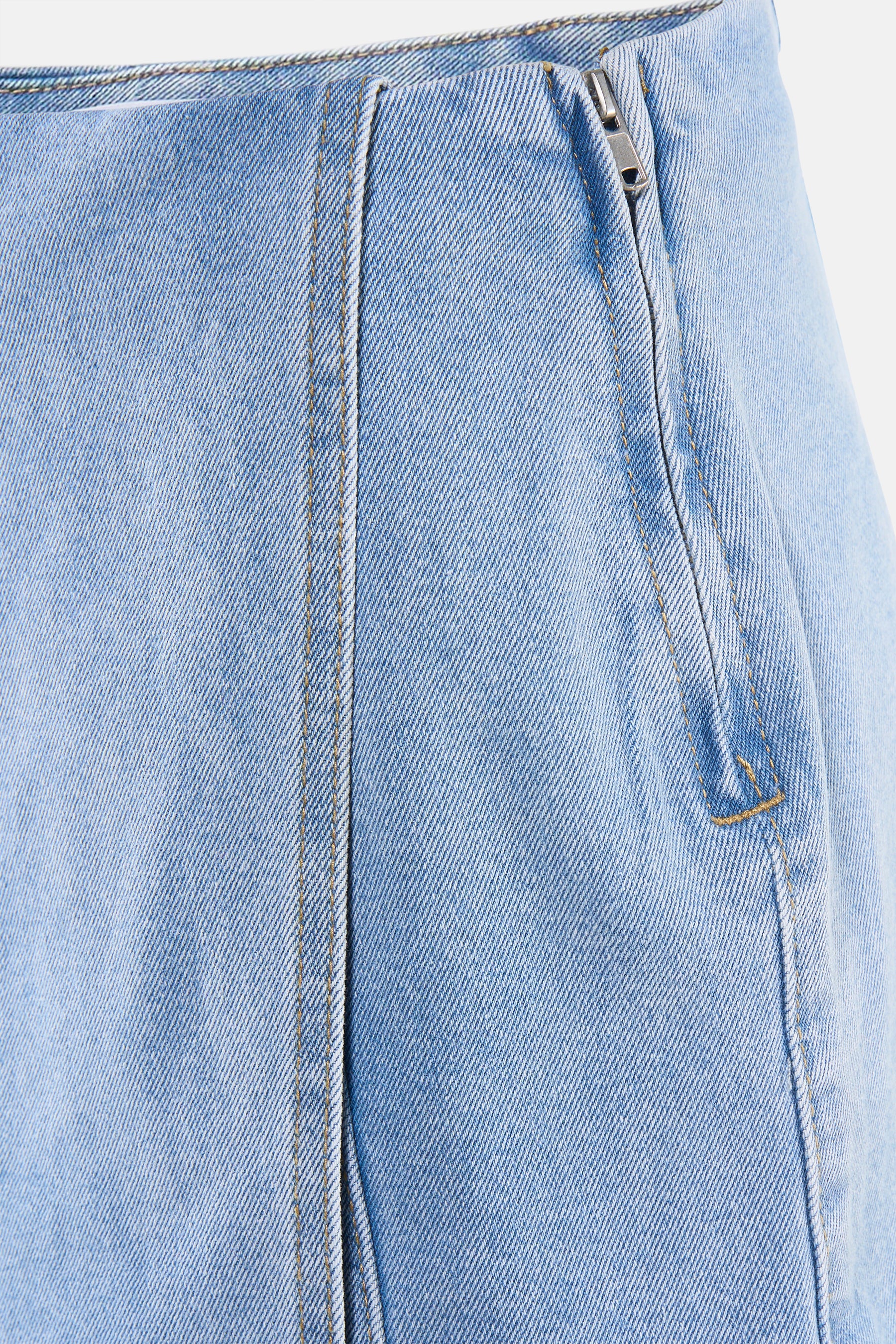 Skort - Light blue denim - Image 6