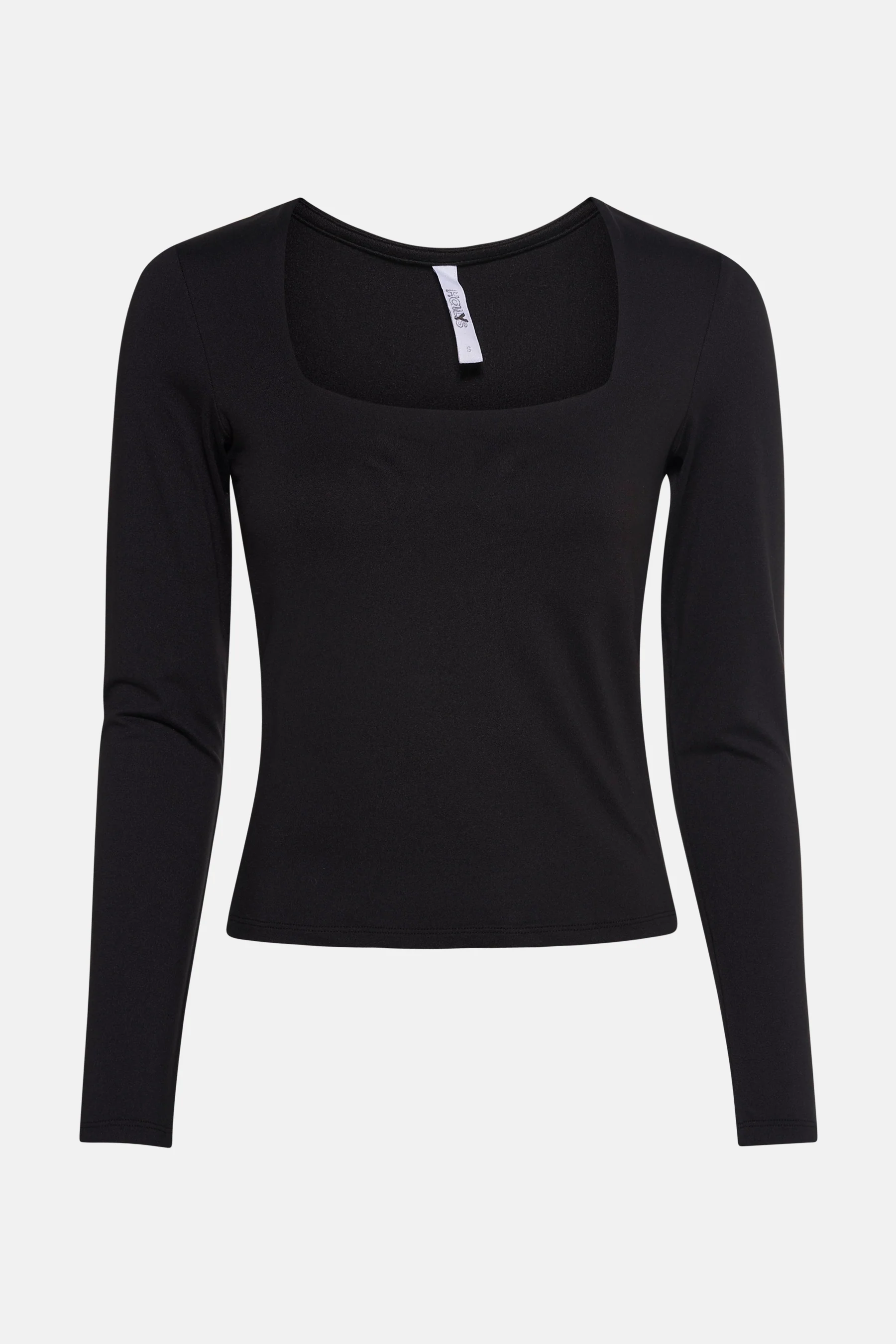 T-shirt met lange mouwen - zwart
