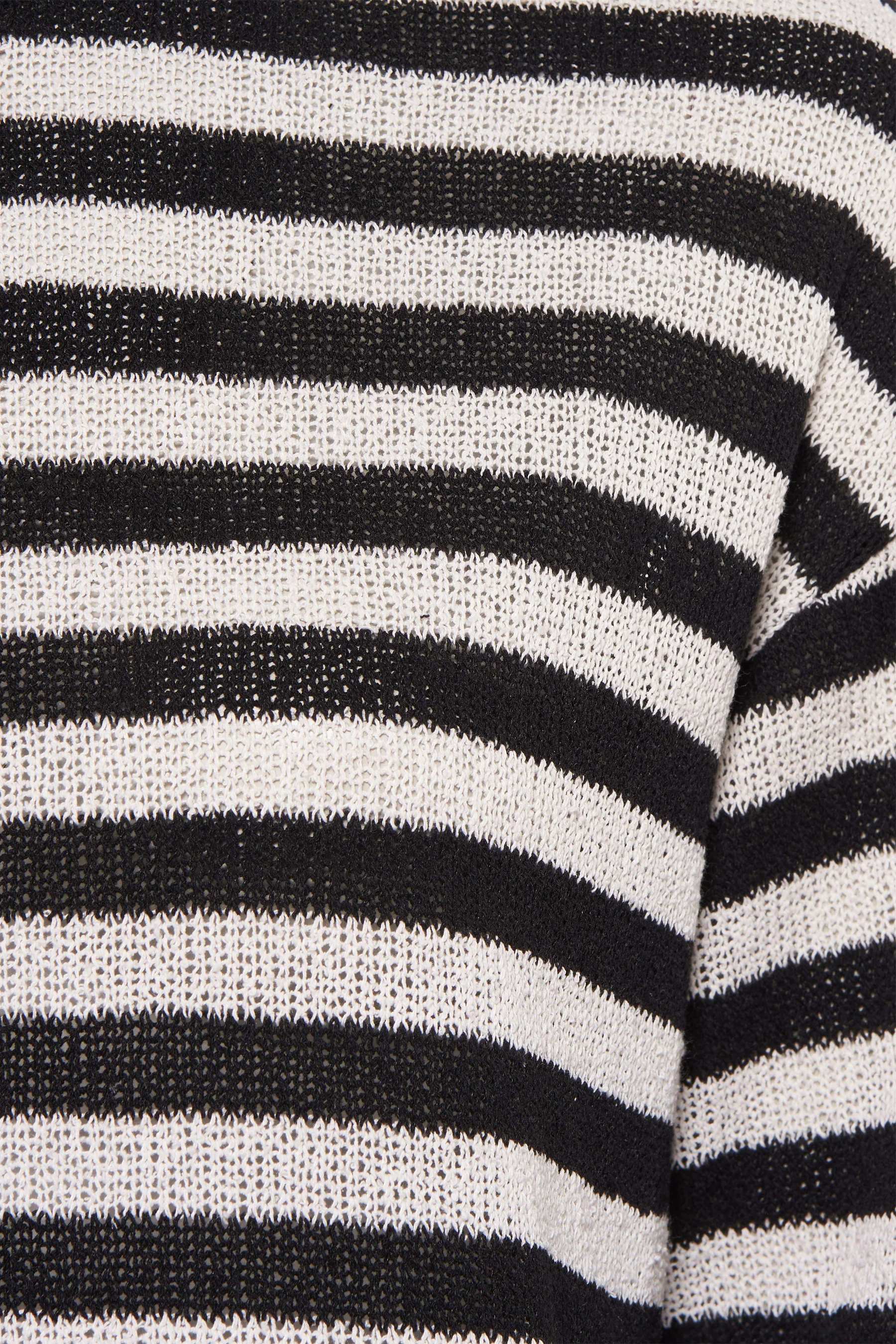 Pull met ronde hals - zwart - Image 3