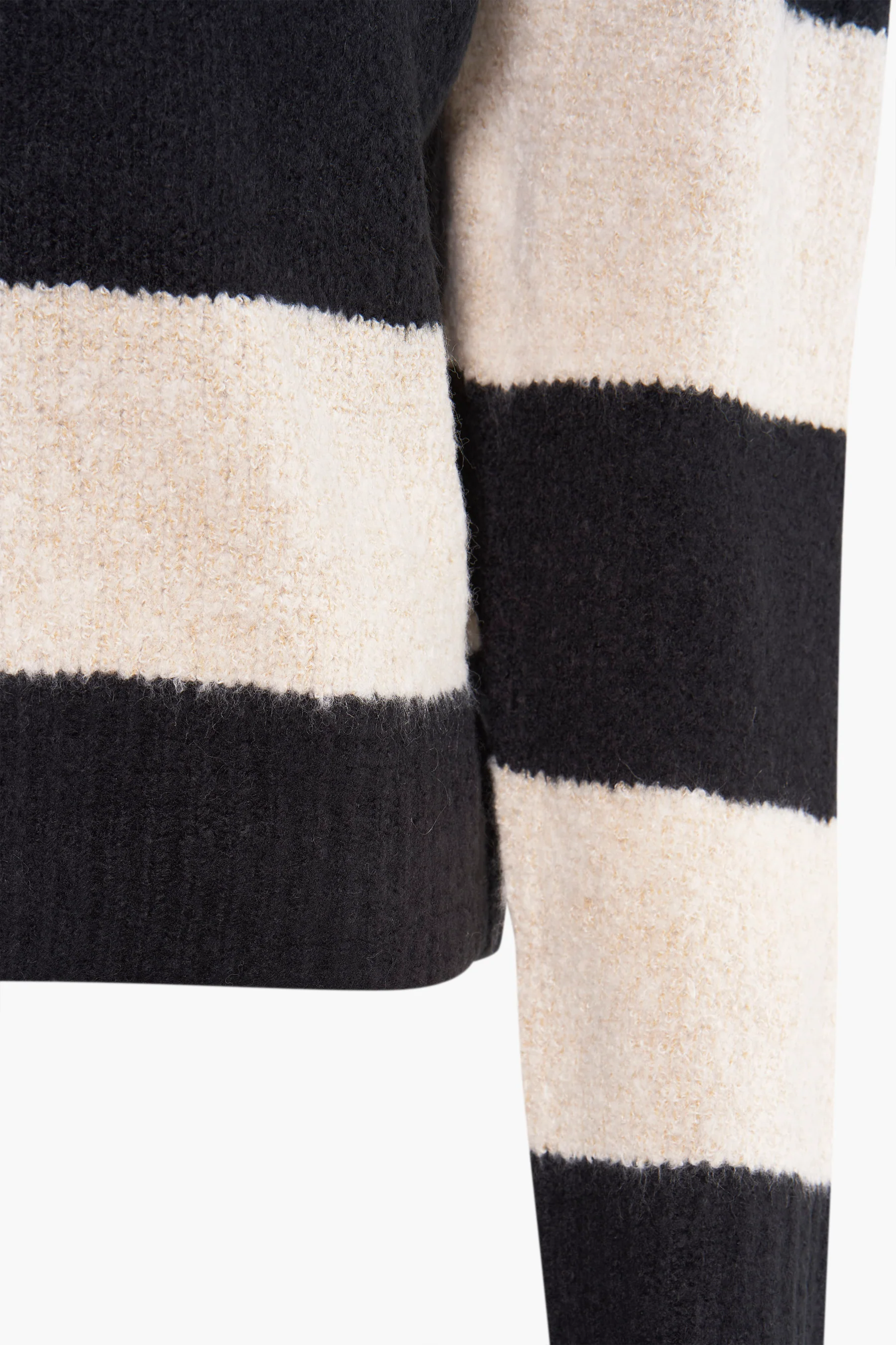 Pull met ronde hals - zwart - Image 3
