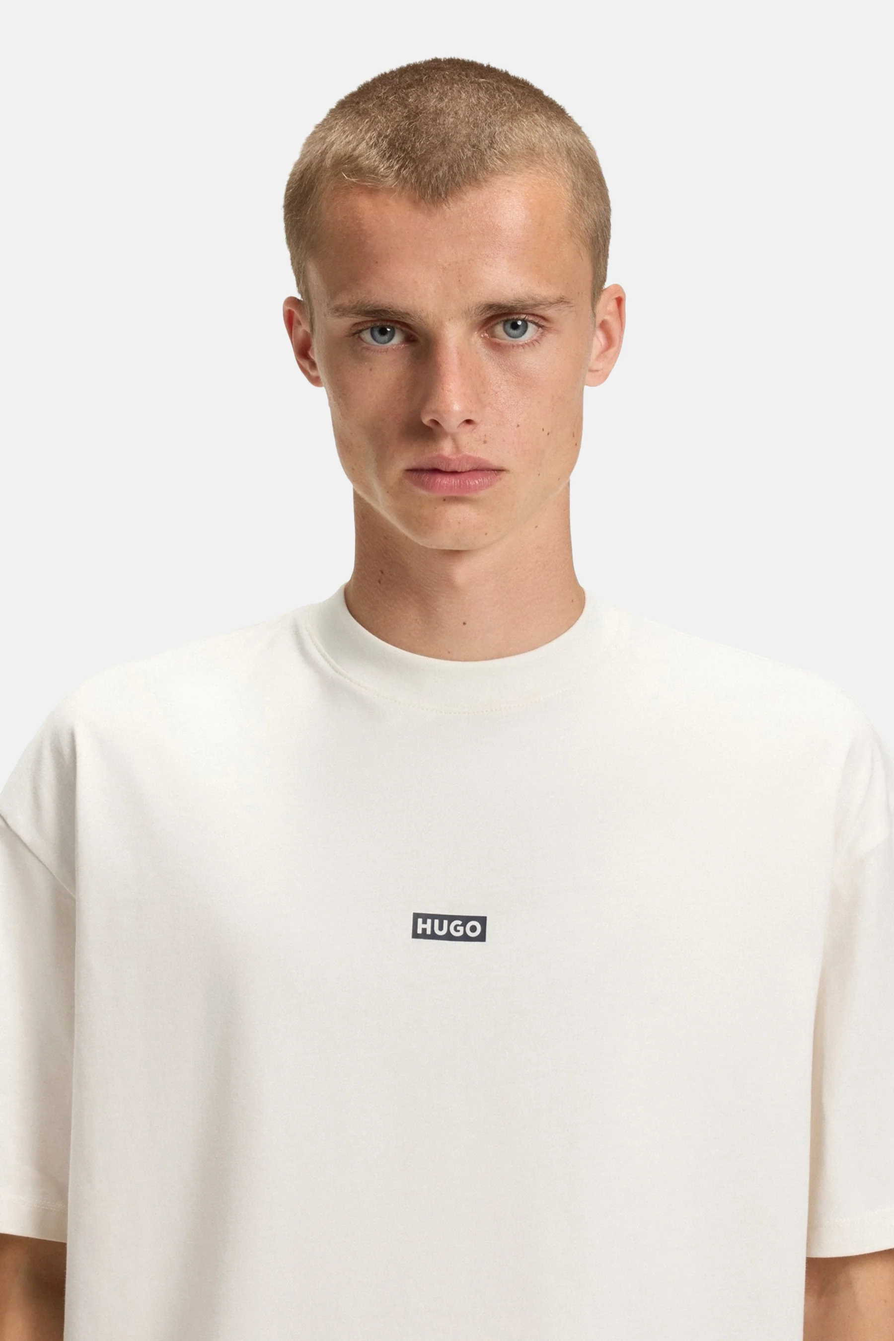 T-shirt met korte mouwen - Ecru - Image 3