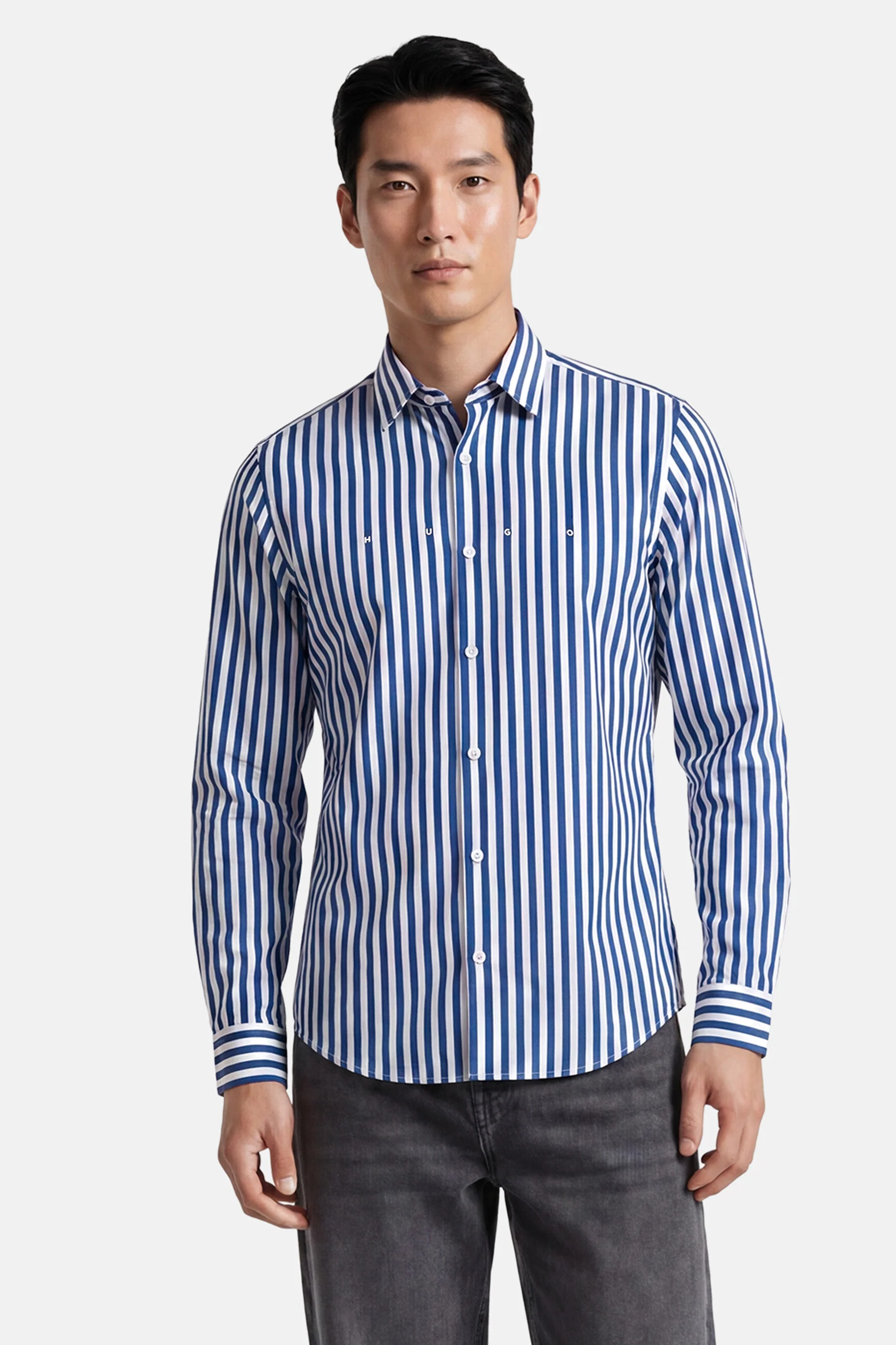 Hemd - blauw