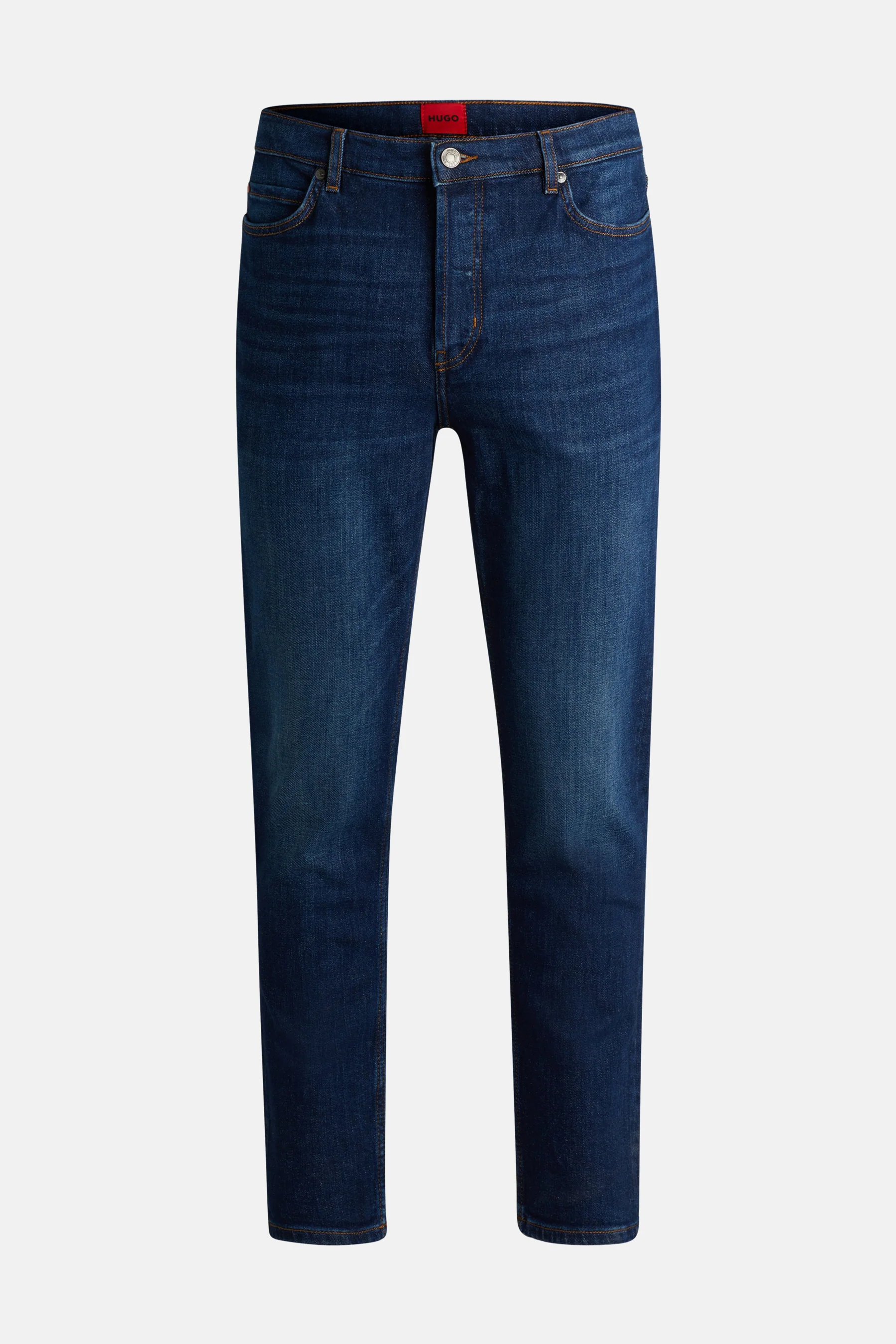 Jeans tapered mid blue denim - HUGO
