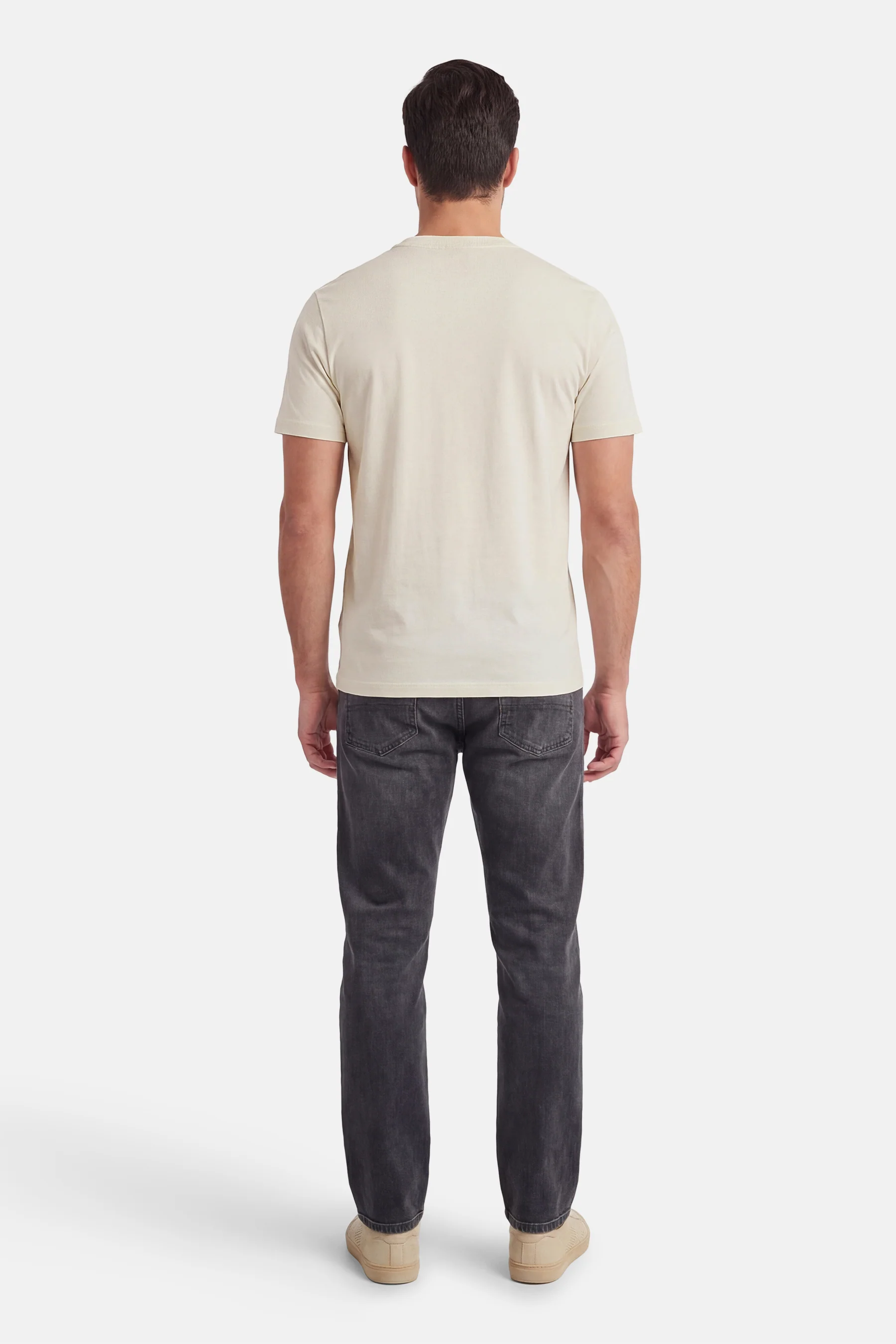 T-shirt met korte mouwen - ecru - Image 4
