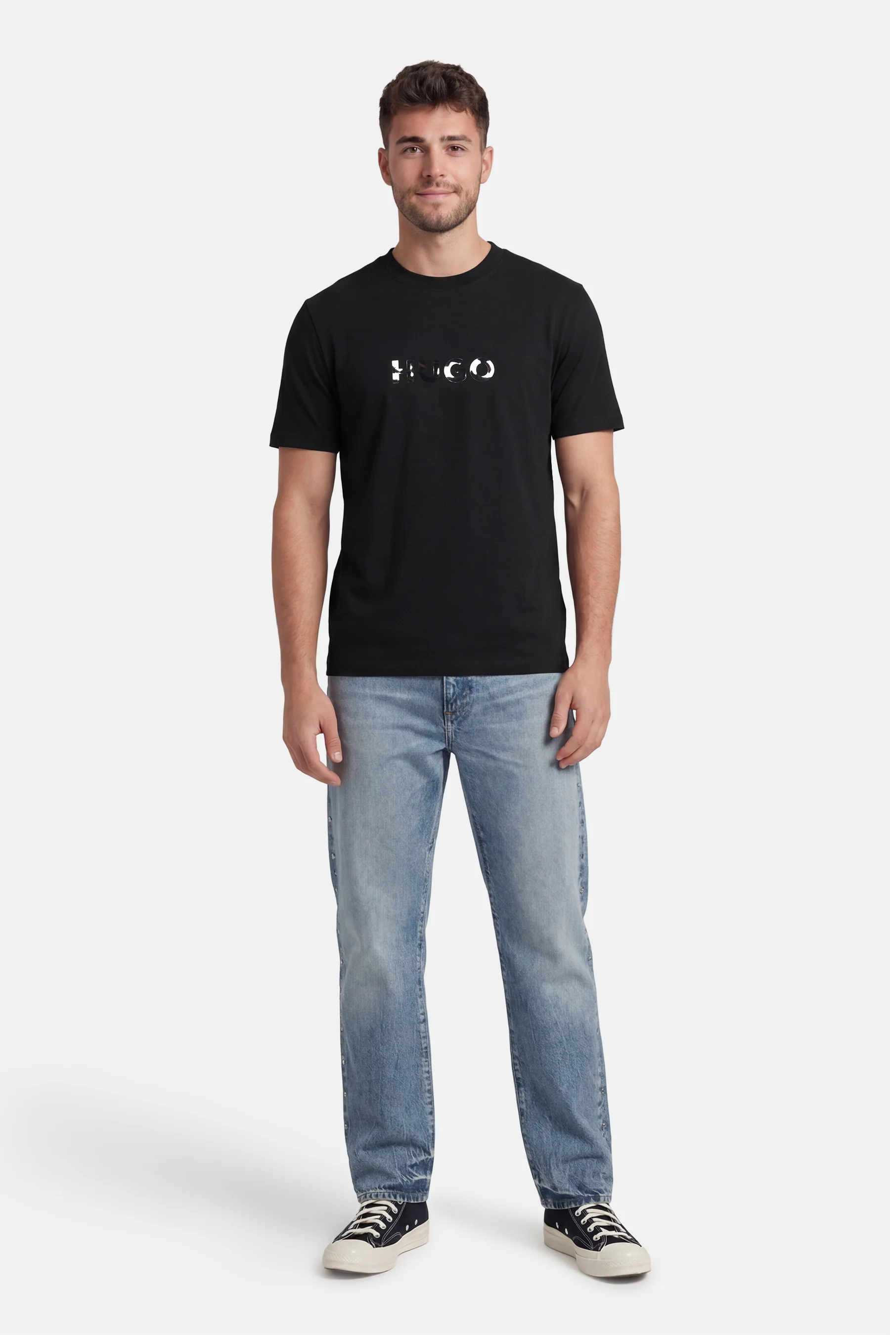 T-shirt met korte mouwen - zwart - Image 3