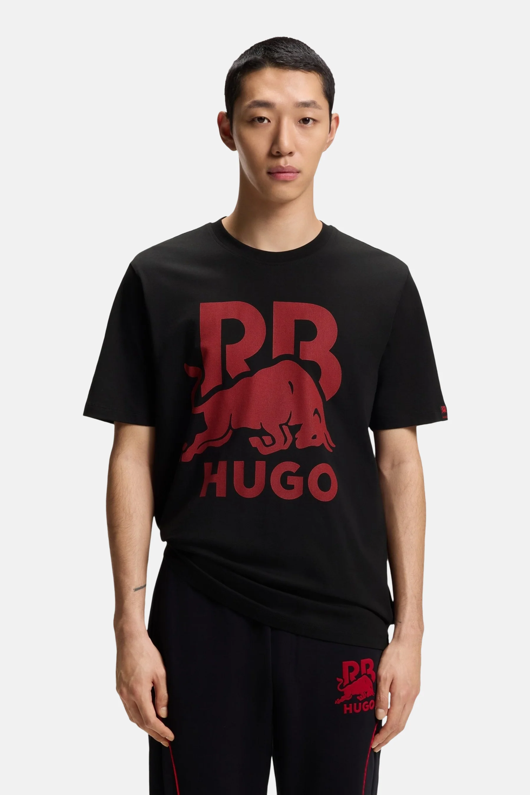 T-shirt met korte mouwen - zwart