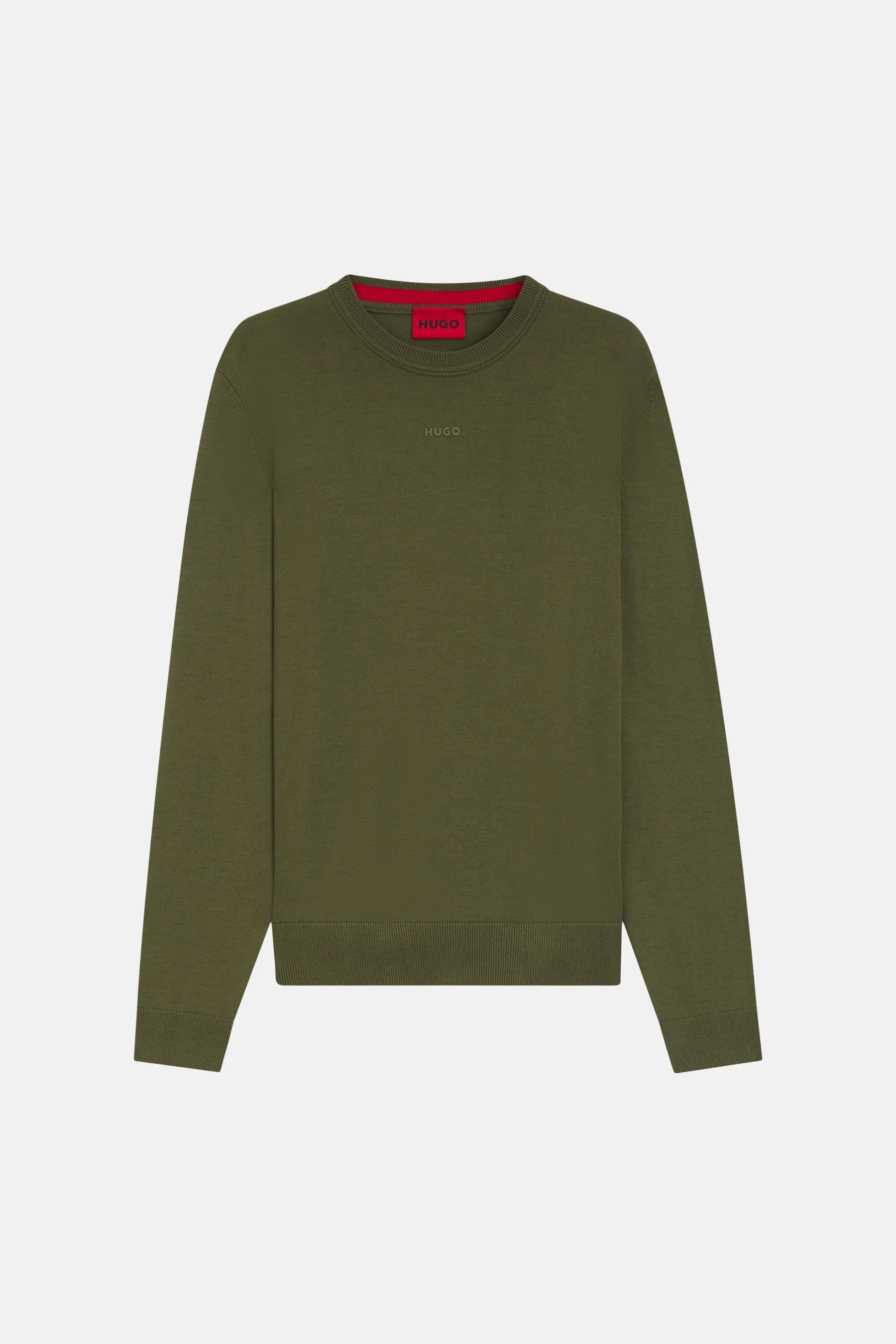 Pull met ronde hals - groen - Image 2