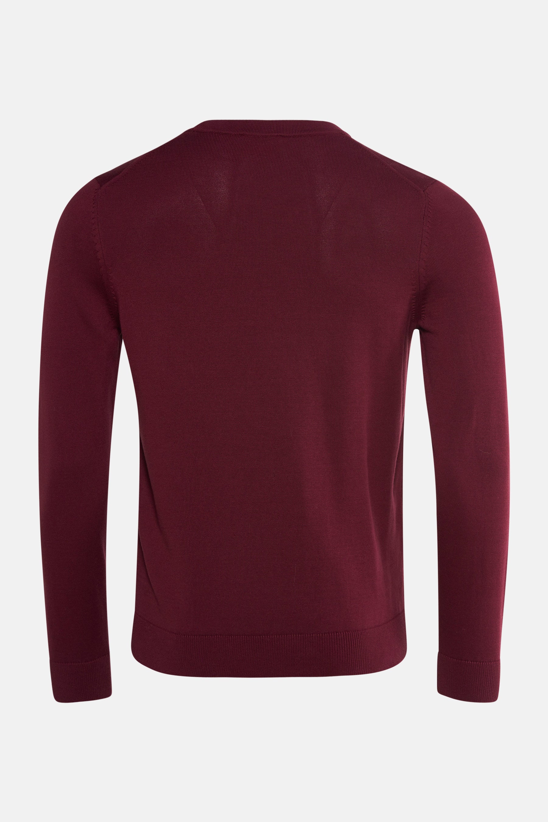 Pull met ronde hals - rood - Image 2