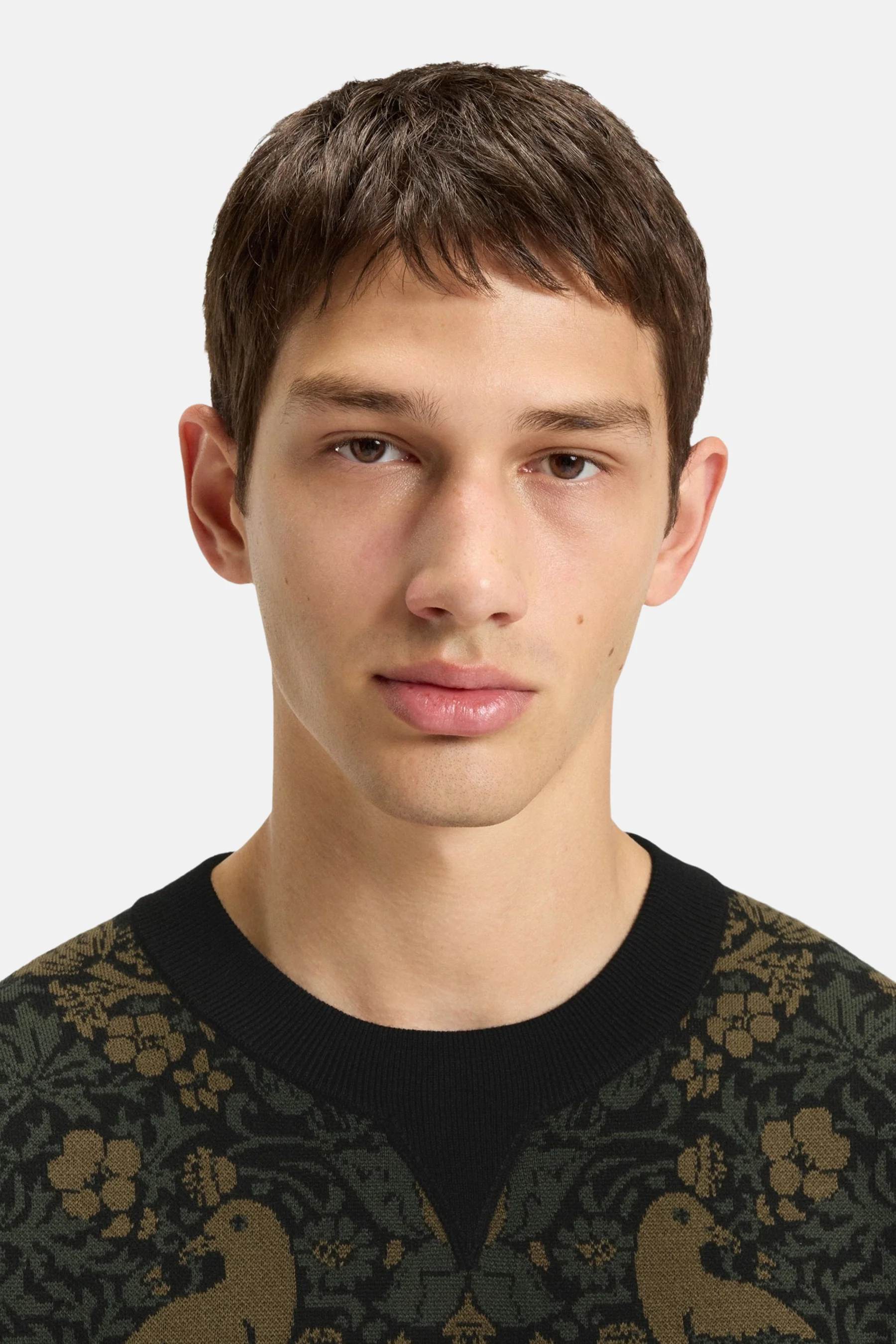 Pull met ronde hals - Groen - Image 3