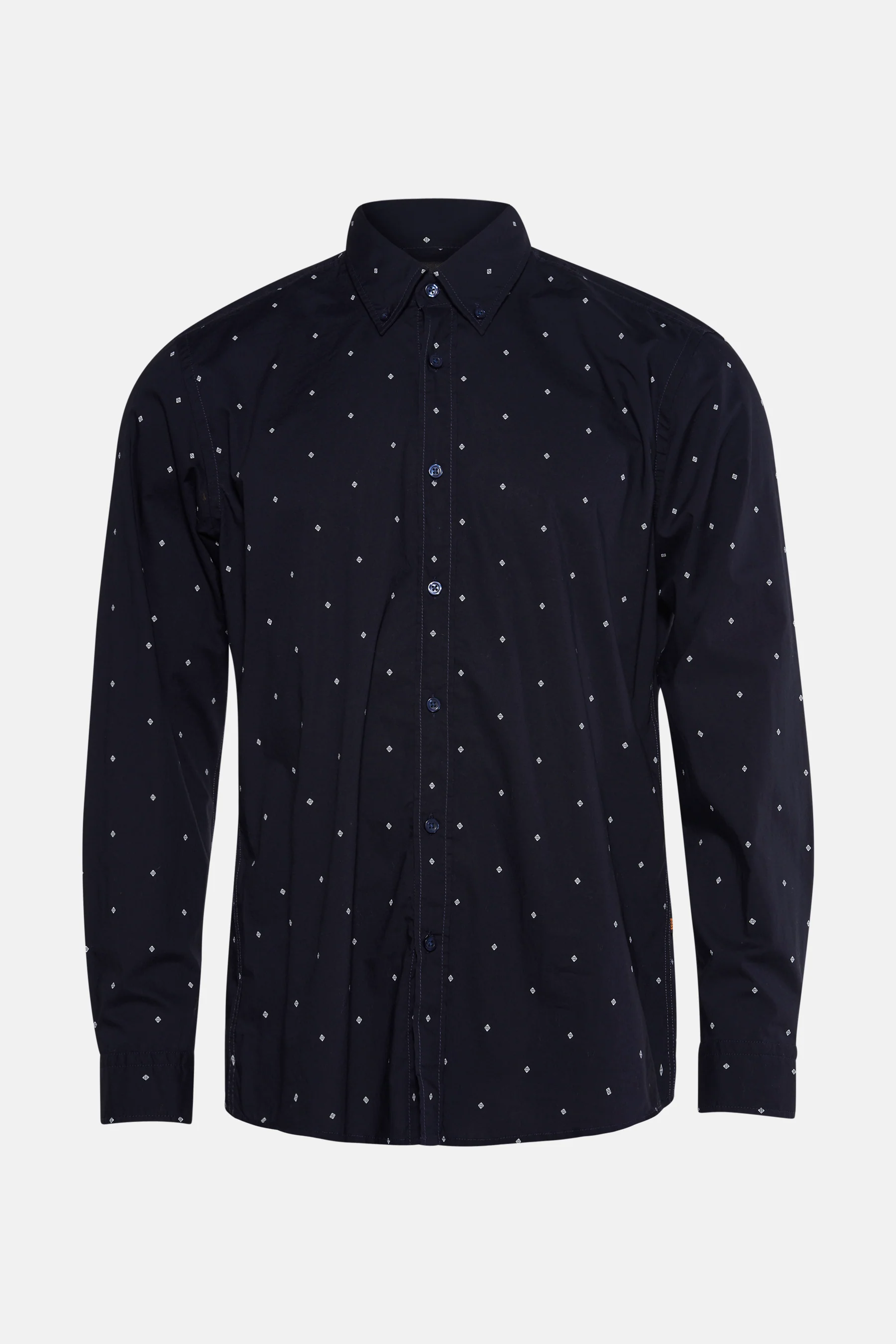 Hemd met lange mouwen - blauw
