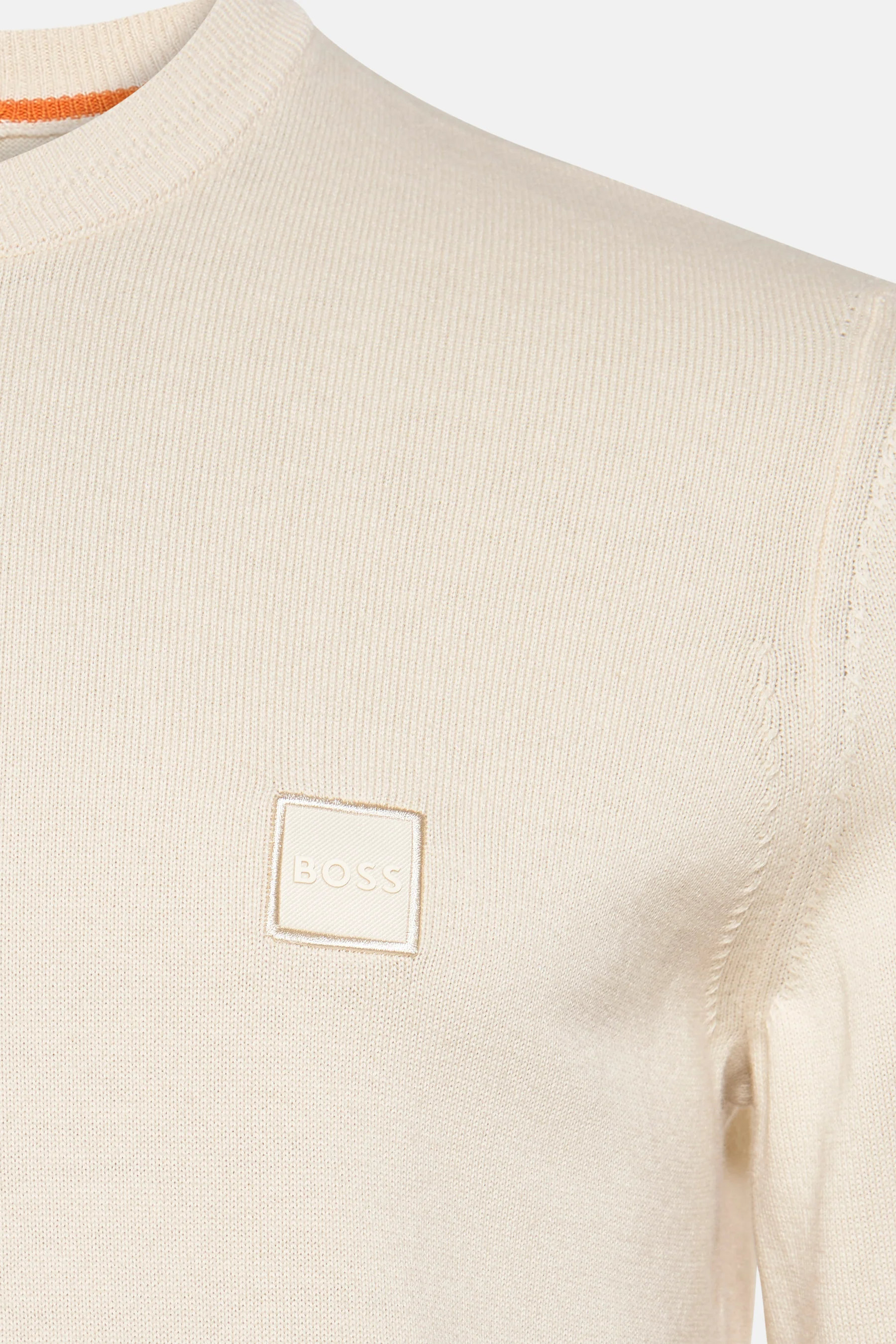 Pull met ronde hals - ecru - Image 3