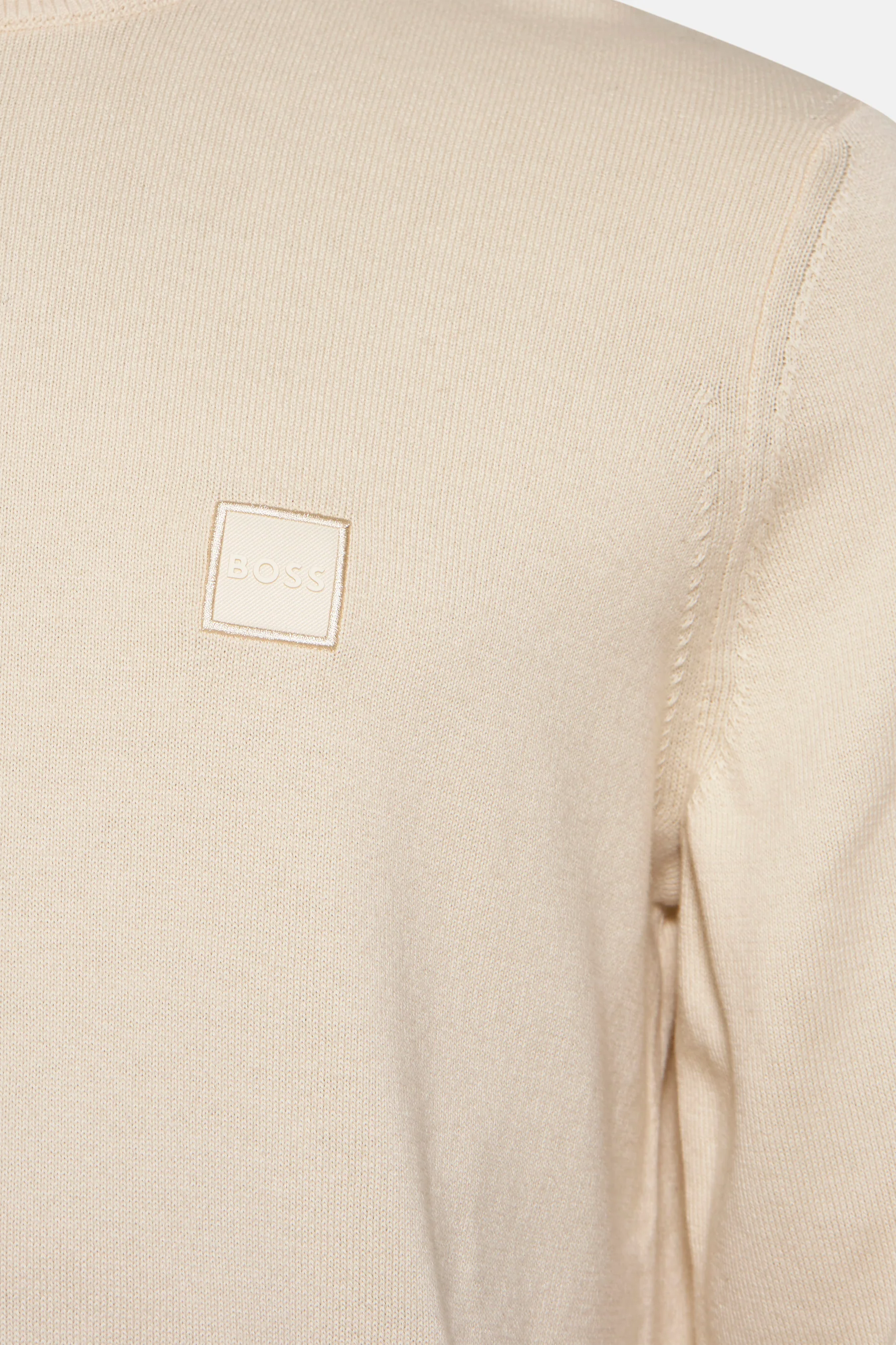 Pull met ronde hals - ecru - Image 4