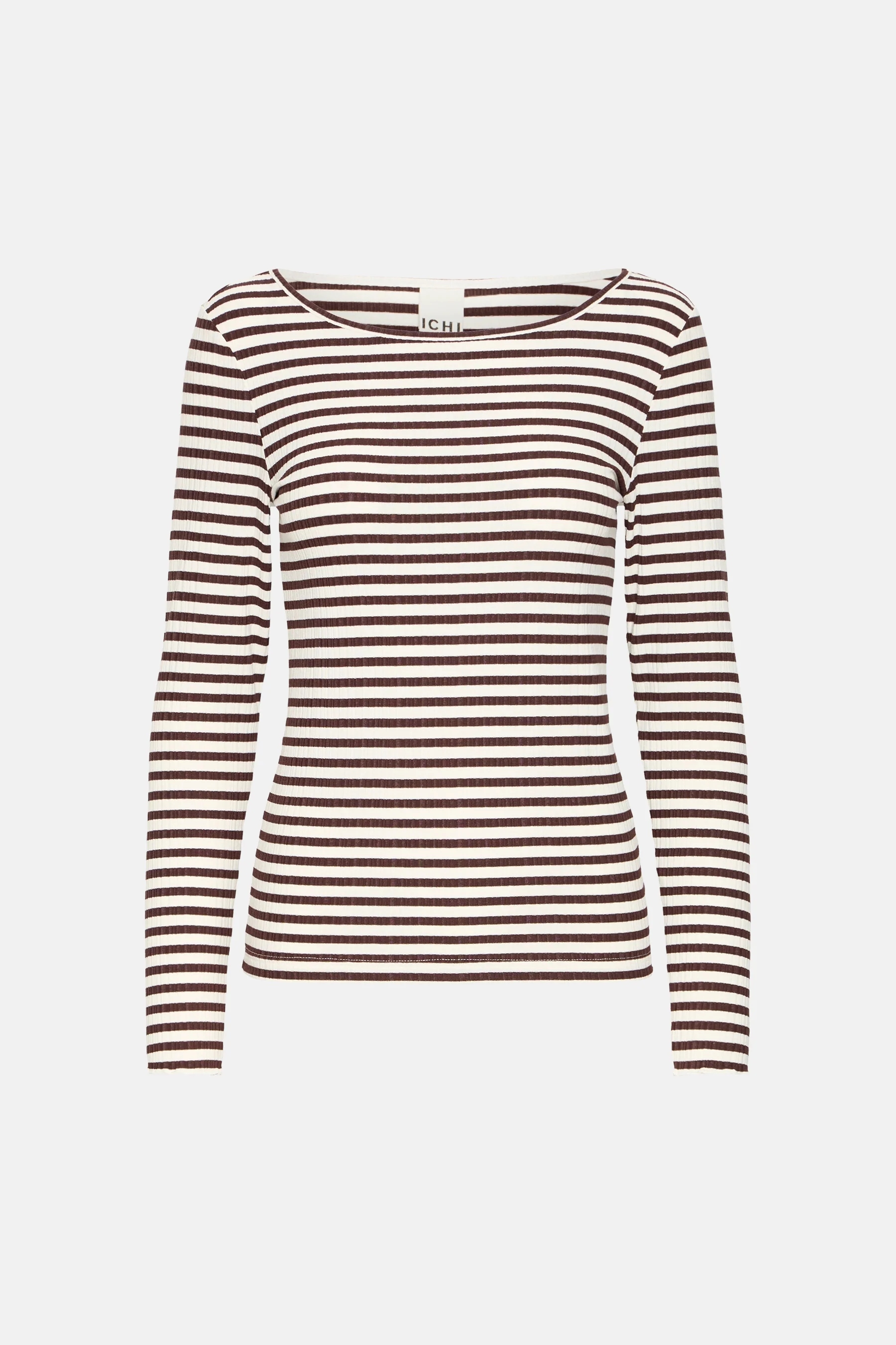 T-shirt (lange mouwen) ecru - ICHI - Image 4