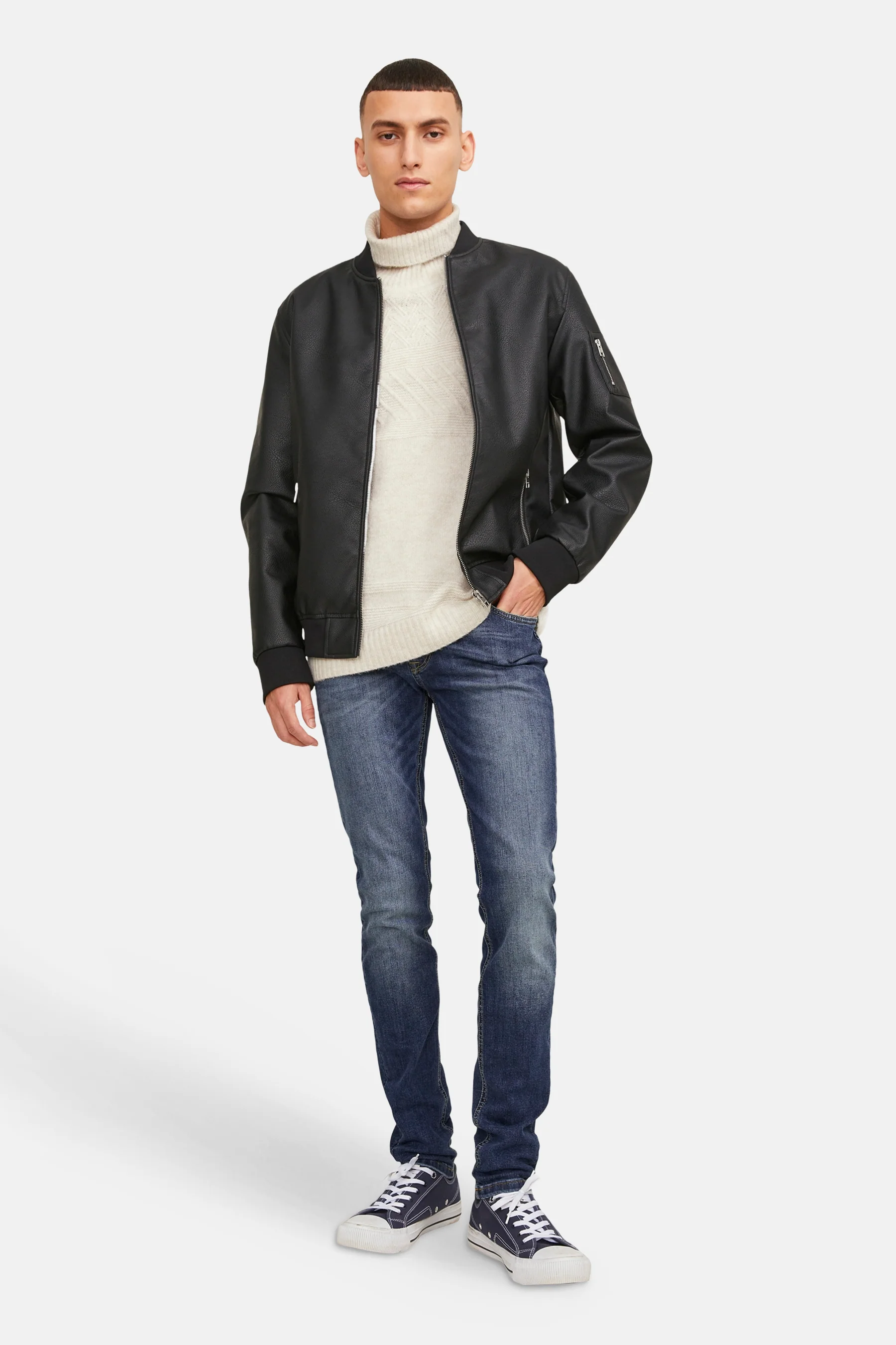 Jeans skinny dark blue denim - JACK & JONES JEANS INTELLIGENCE - Image 2